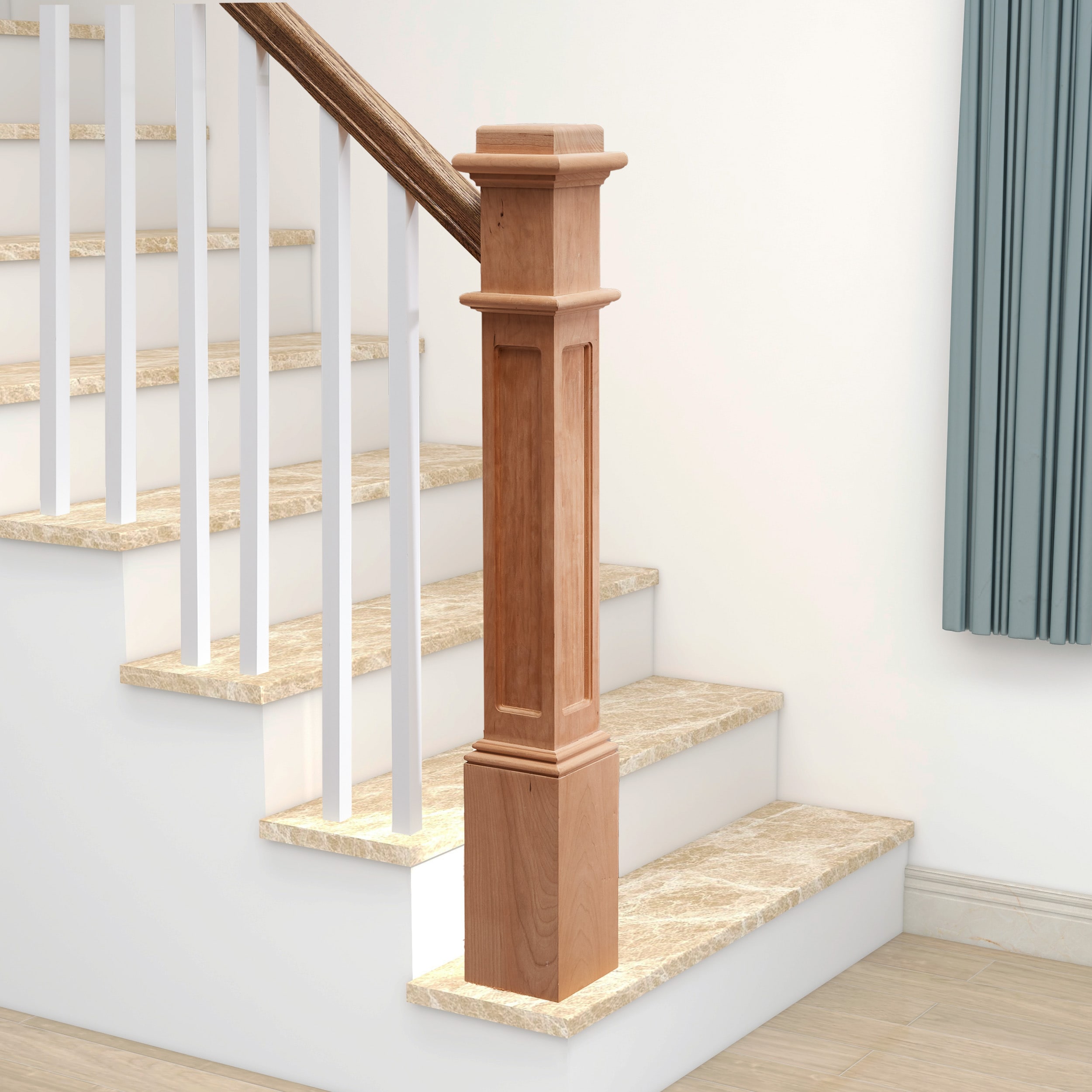 RELIABILT WG991FPCHE Interior-Stairpart-Newel-Posts - View #4