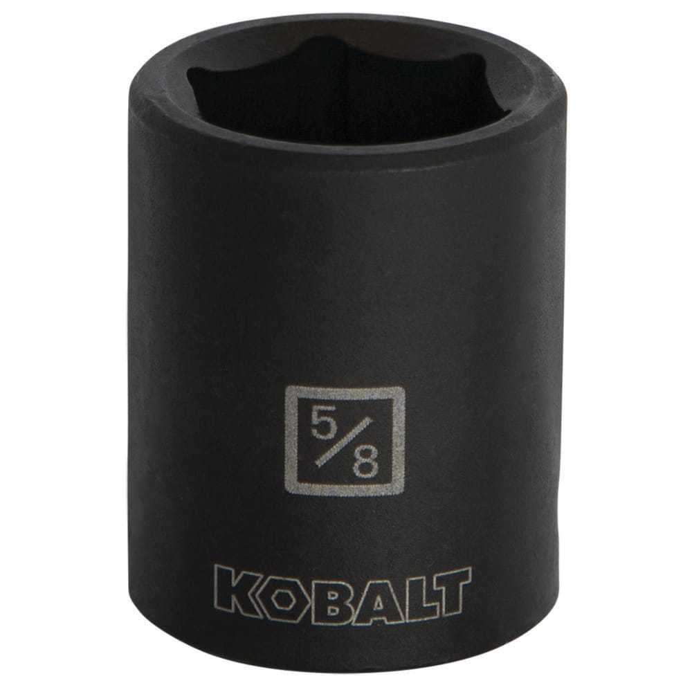Kobalt 80845 Standard (SAE) 3/8-in Drive 5/8-in 6-point Impact Socket Individual