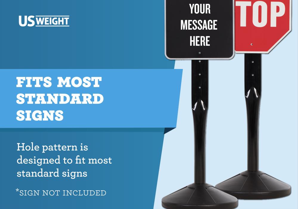 Weightable Base Sign Stand (Sign Face Sold Separately) – ElectionSource