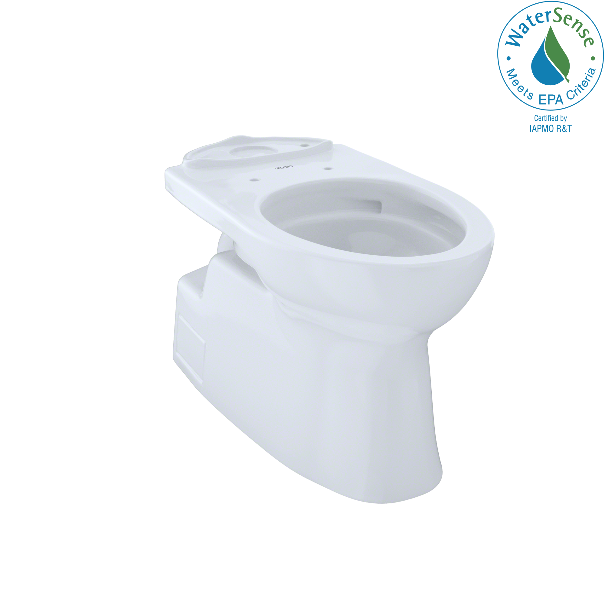 TOTO CT474CUFG-01 Vespin II Cotton White Elongated Chair height Toilet Bowl 12-in Rough-In