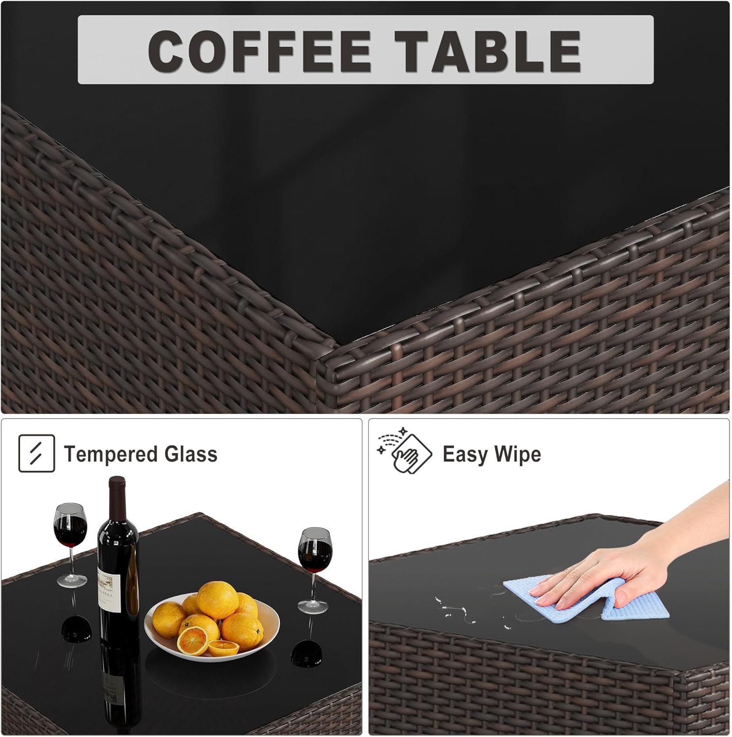 Qeetex EX-PHO-12NG1V8W Patio-Dining-Sets - View #8