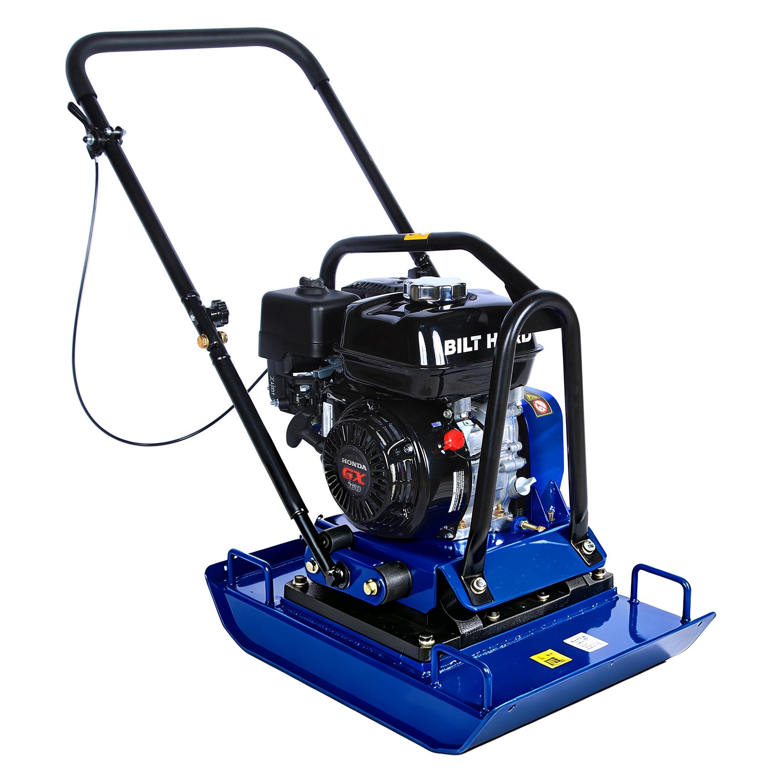 BILT HARD  5.5 HP Honda GX 100 Engine 4500 lbs 23.8 inx17.3 in Gas Plate Compactor