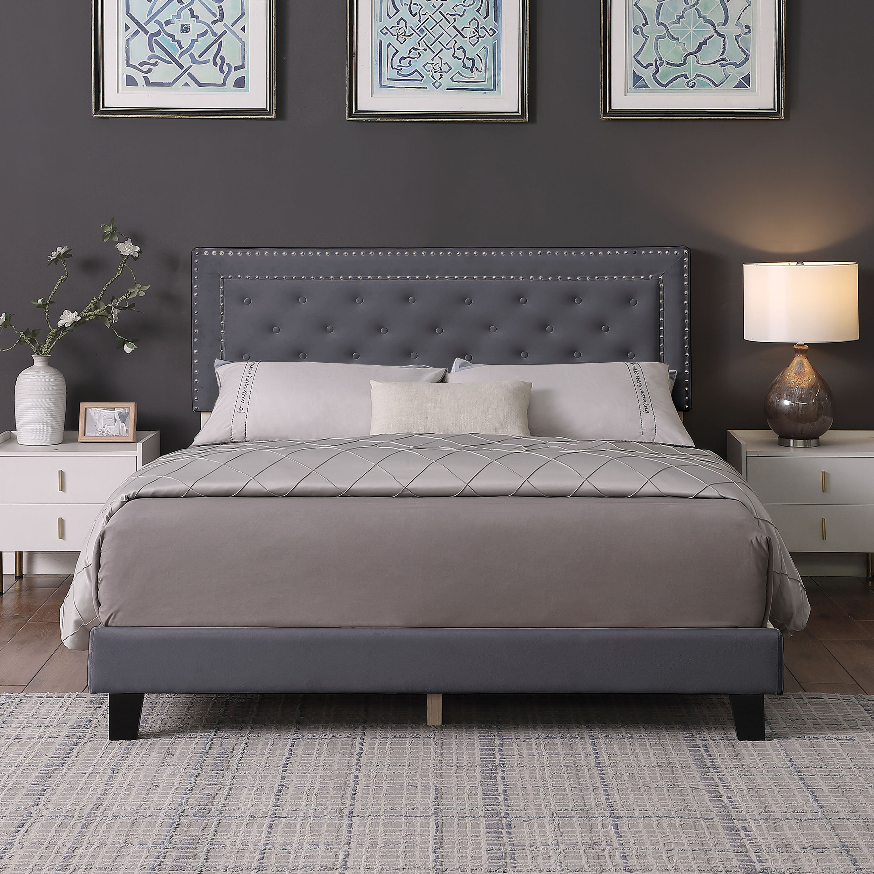 FARATI 105-QN-GREY beds - View #2