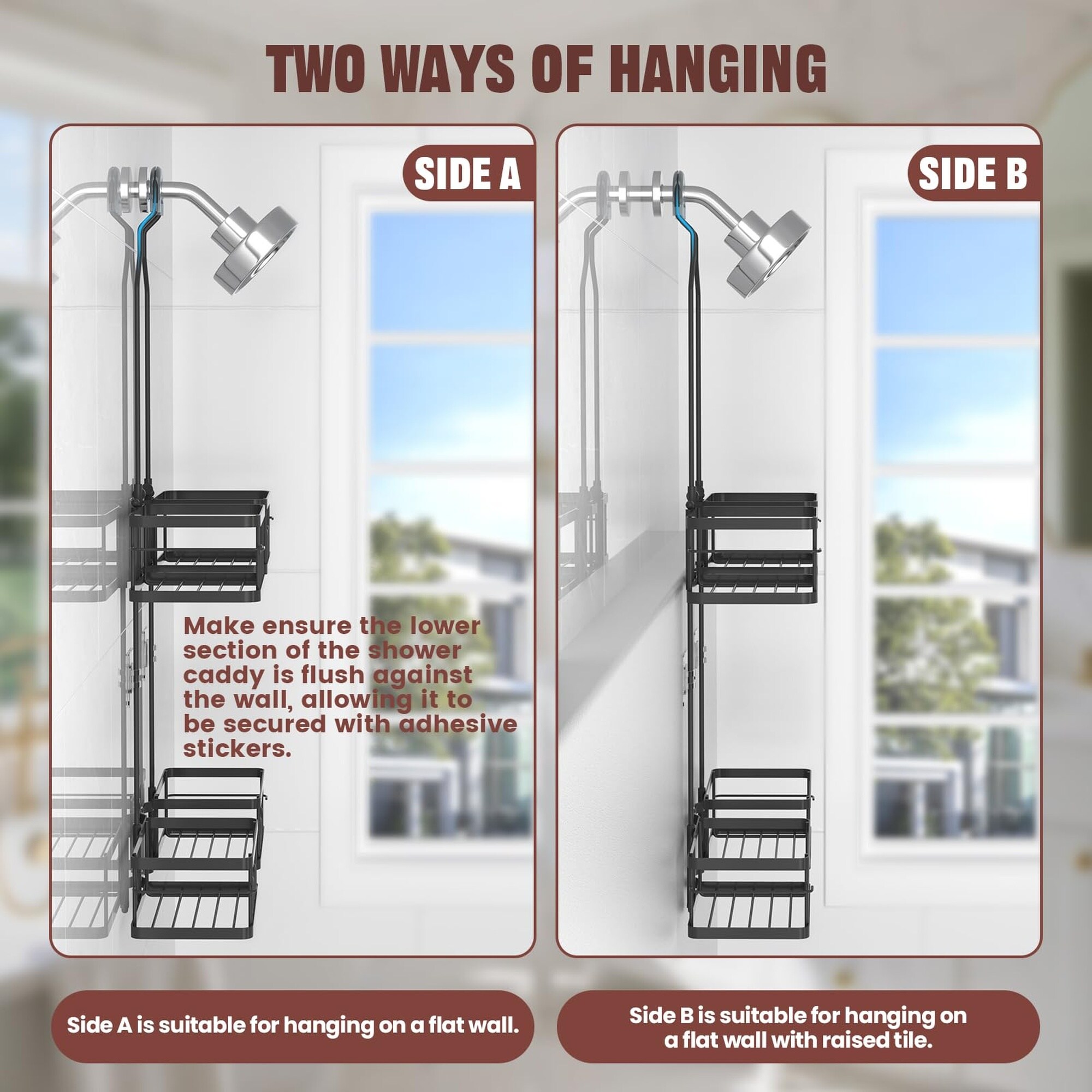 Numhew NHLYNN021970 Hanging-Shower-Caddies - View #8