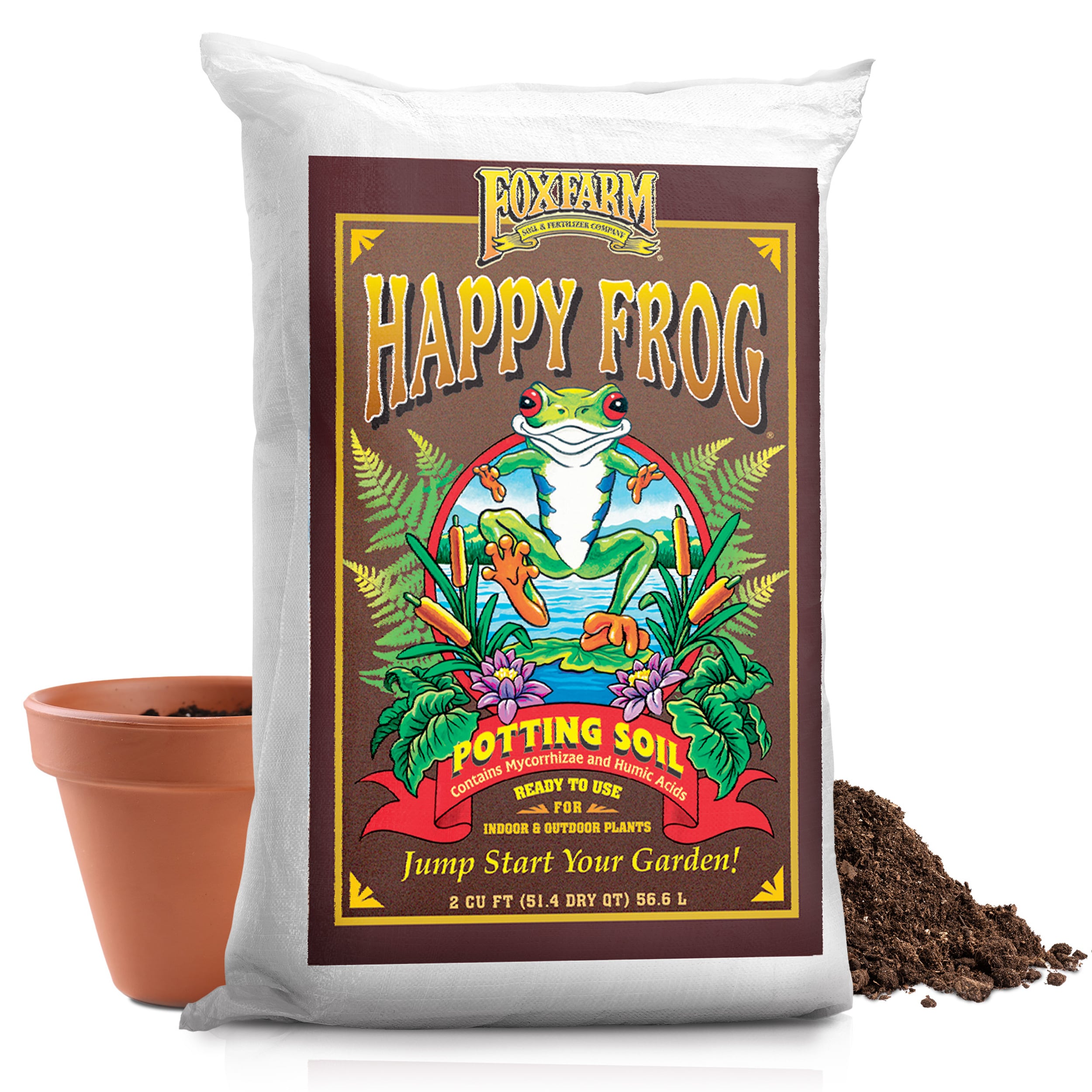 FoxFarm 57324 45.5-lb All-purpose Organic Potting Soil Mix