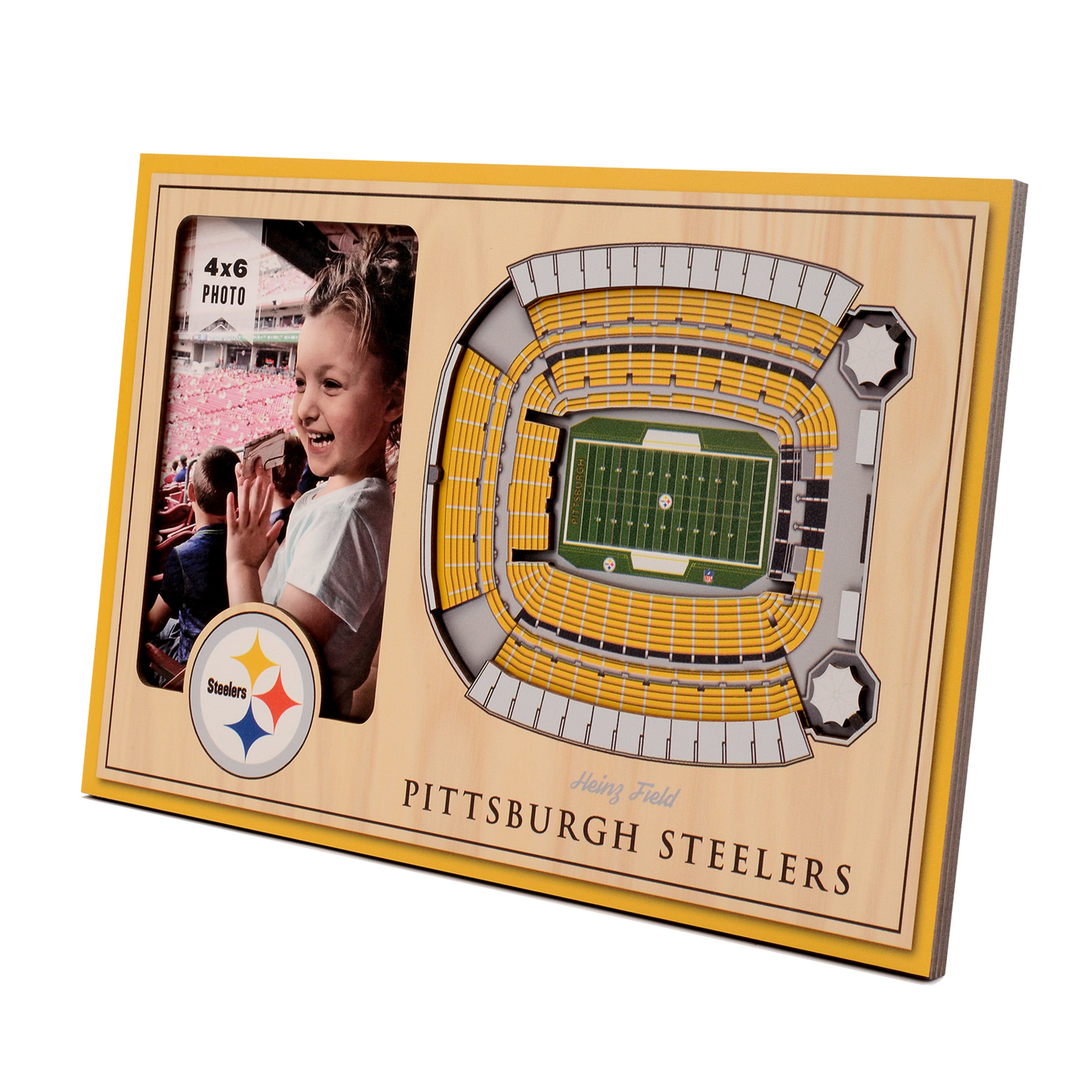 Pittsburgh Steelers Custom NFL Football 8x10 Picture Frame Kit