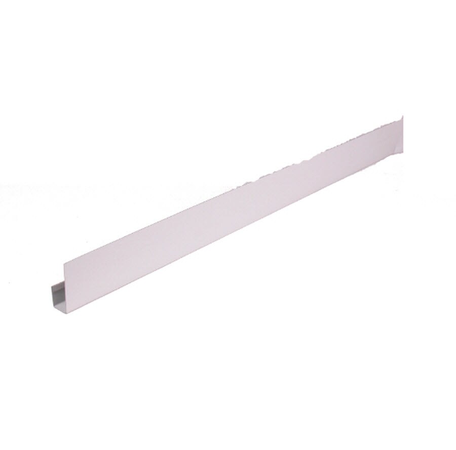 Metal Sales 2-in x 126-in White J-channel Metal Siding Trim in the Metal  Siding Trim & Soffit department at