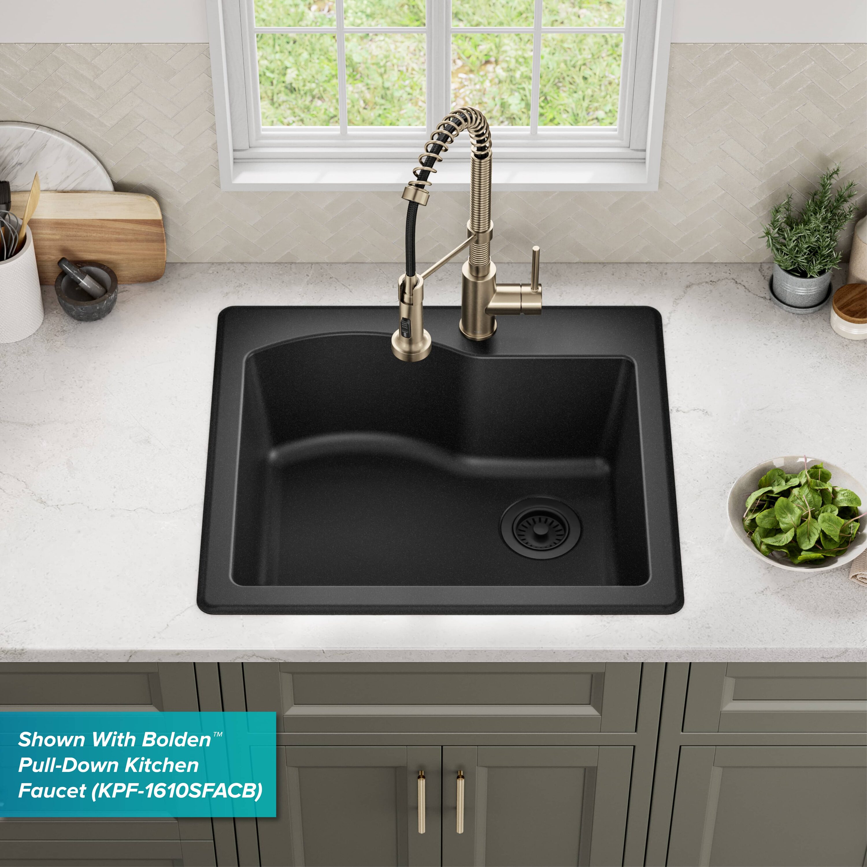 Kraus KGD-441BLACK Kitchen-Sinks - View #13