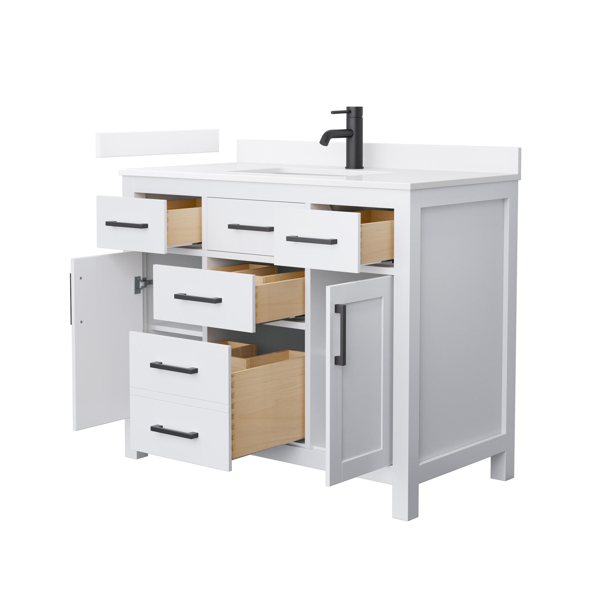 Wyndham Collection WCG242442SWBWQUNSMXX Bath-Vanity-Combo - View #2