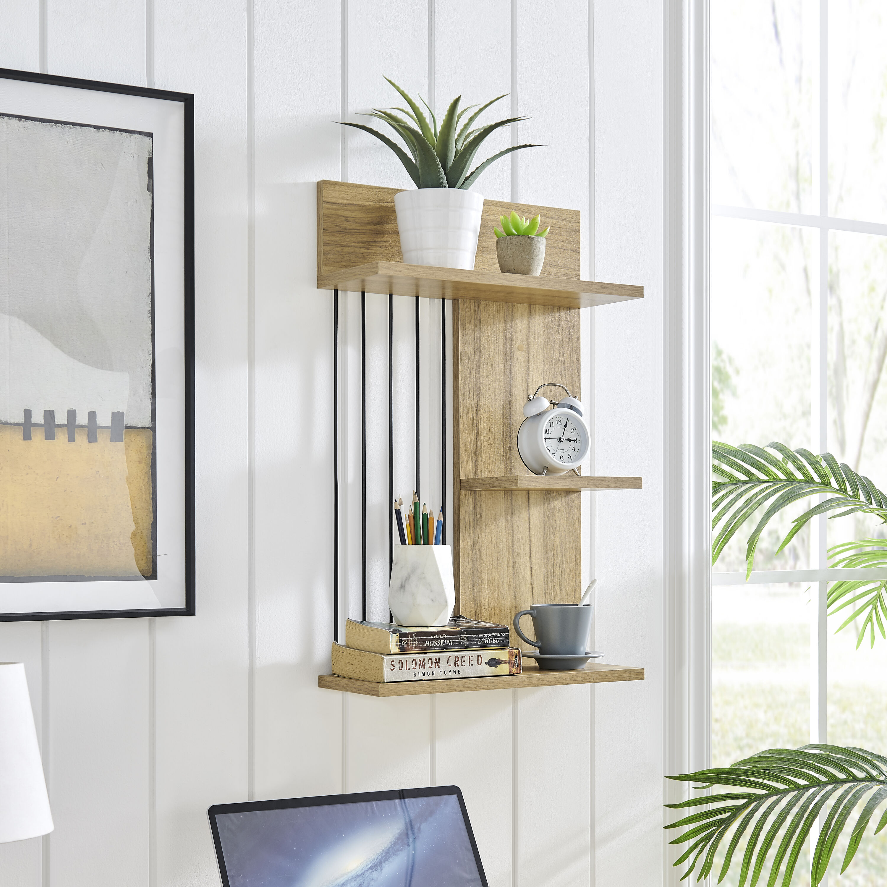 Danya B. XF22224CNT Wall-Mounted-Shelving - View #4