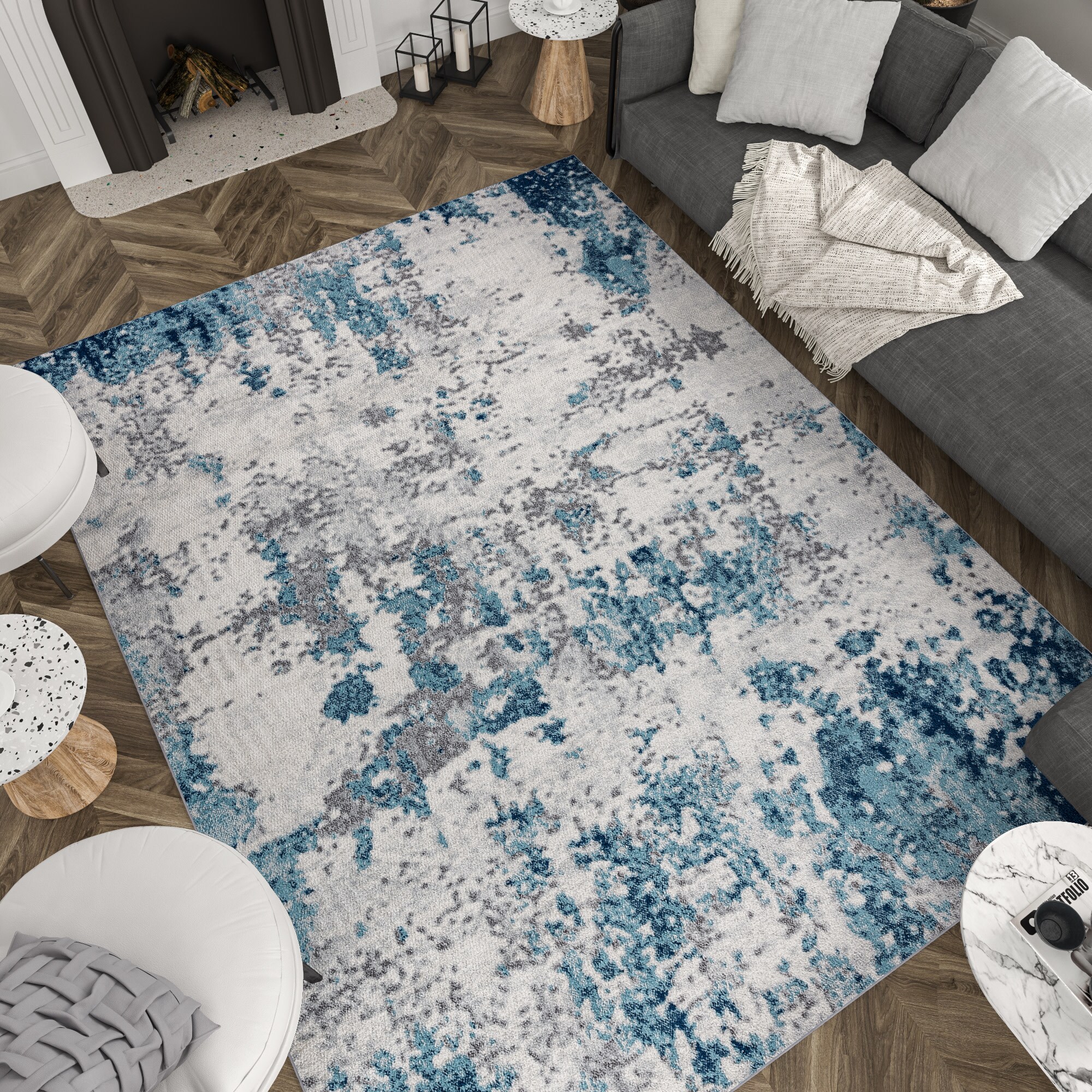 Tayse DIA1101 5X8 rugs - View #7