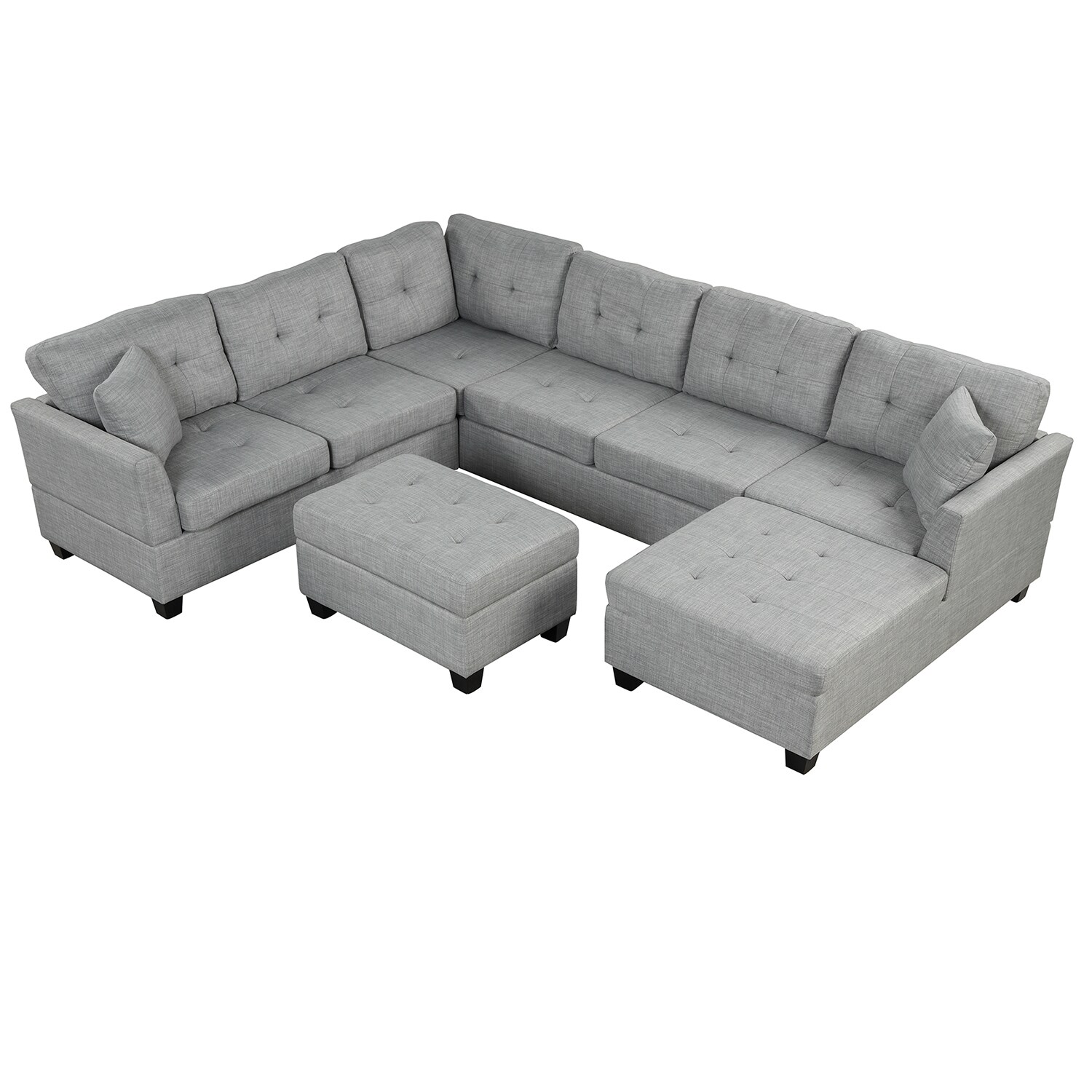 SINOFURN SYA370147GY Sofas-Loveseats - View #15
