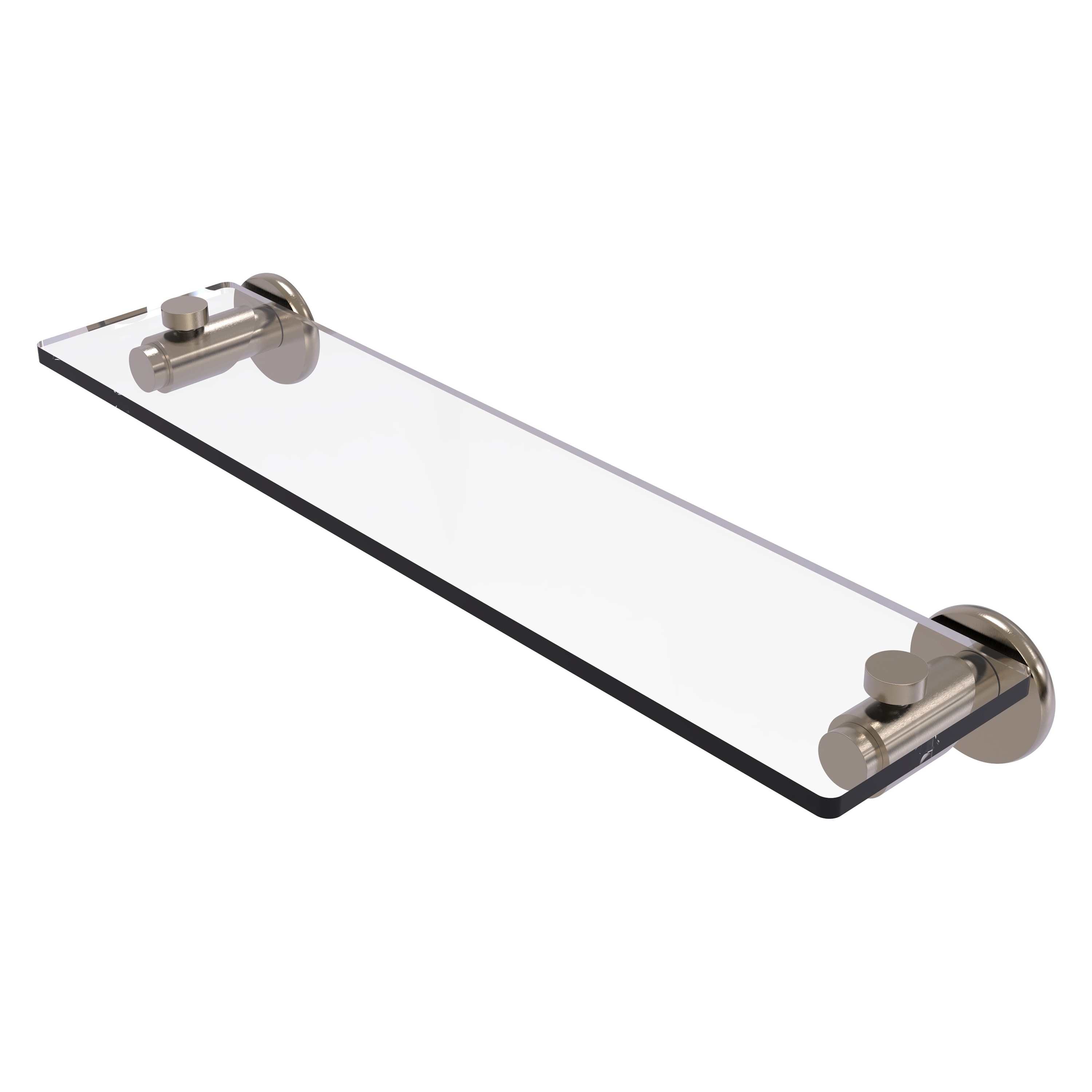 Allied Brass TR-1/22-PEW Tribecca Antique Pewter Wall mount Bathroom Shelf ( 22-in x 3-in x 5-in )