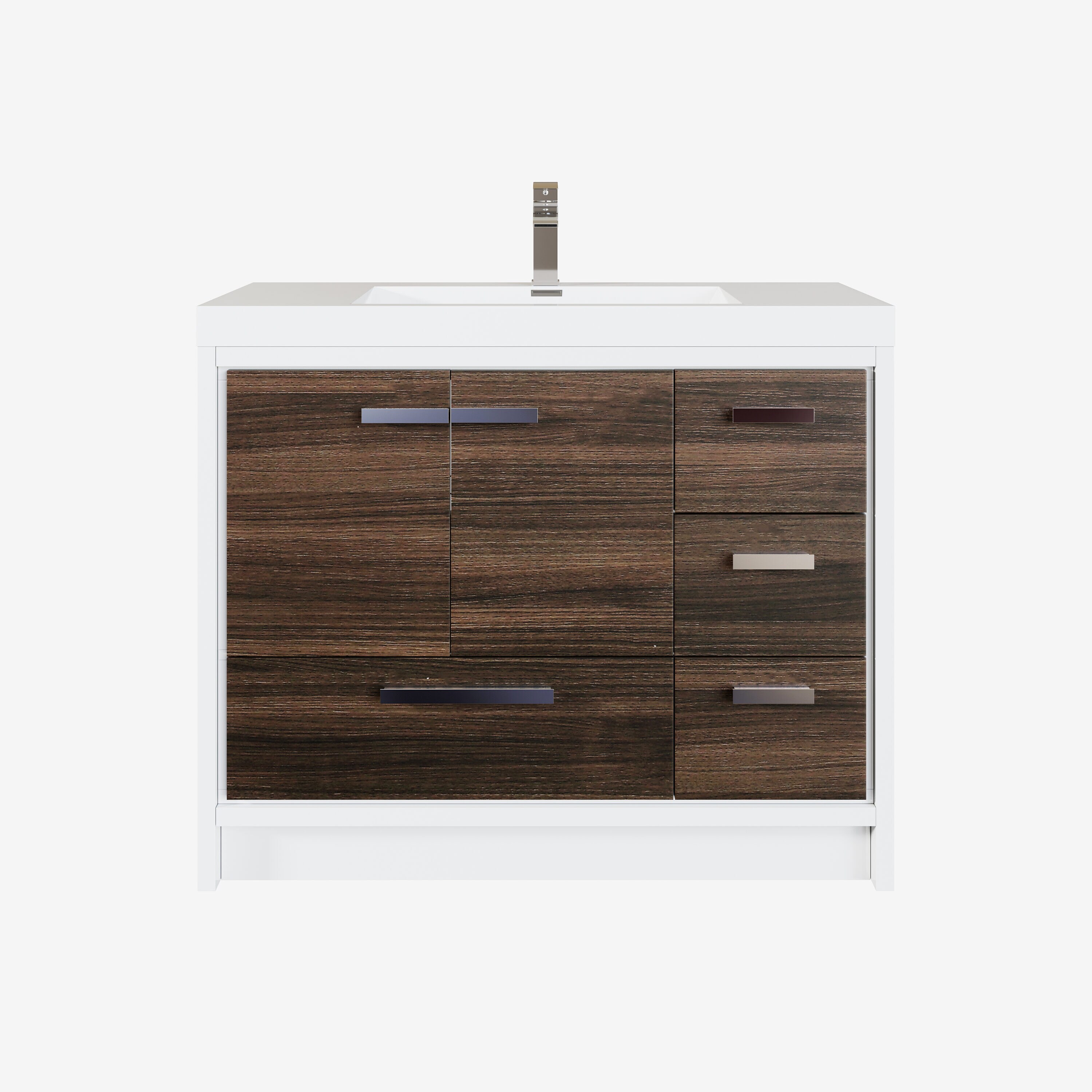 Eviva EVVN765-42GOK-WH Bath-Vanity-Combo - View #8