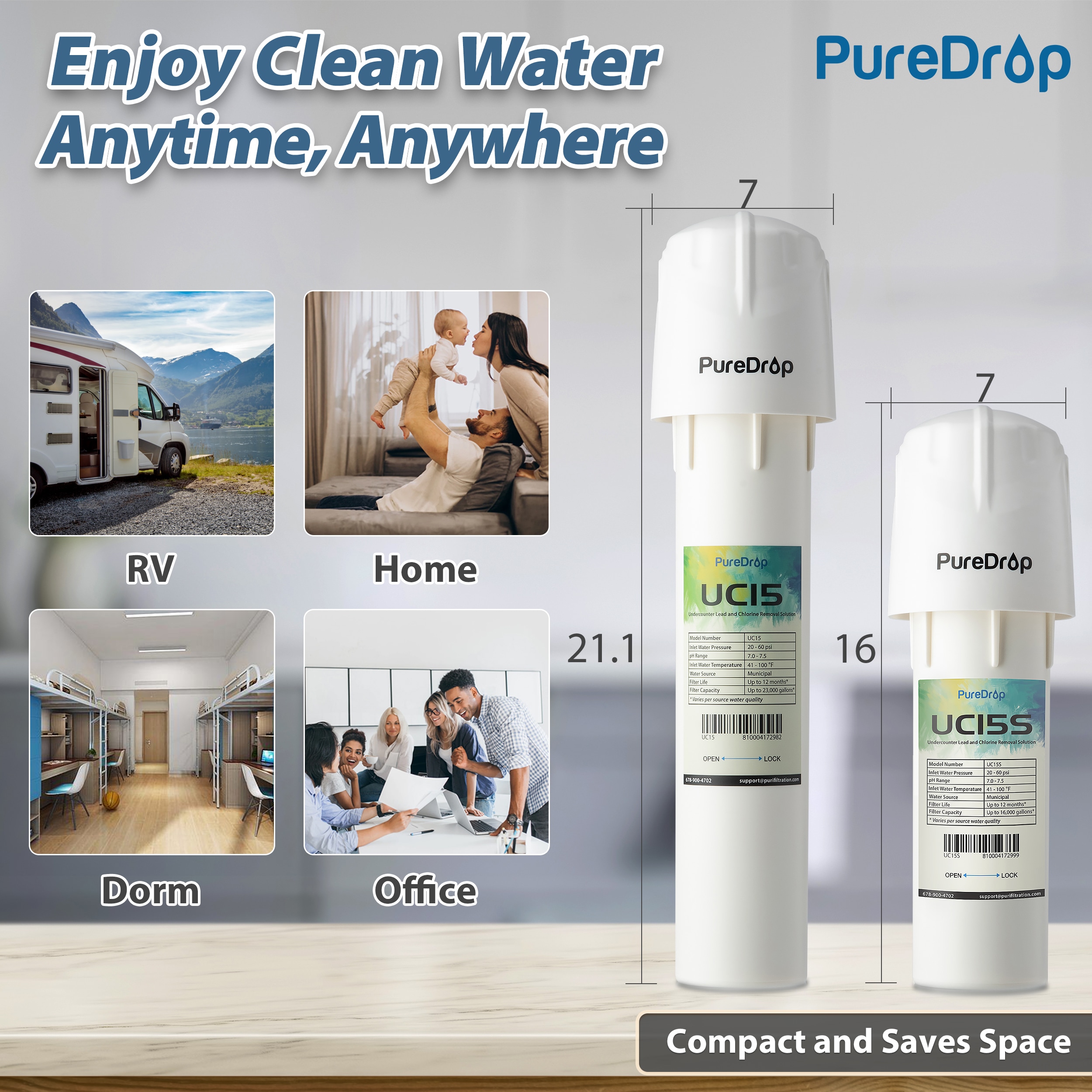 PureDrop UC15 Under-Sink-Filtration-Systems - View #6