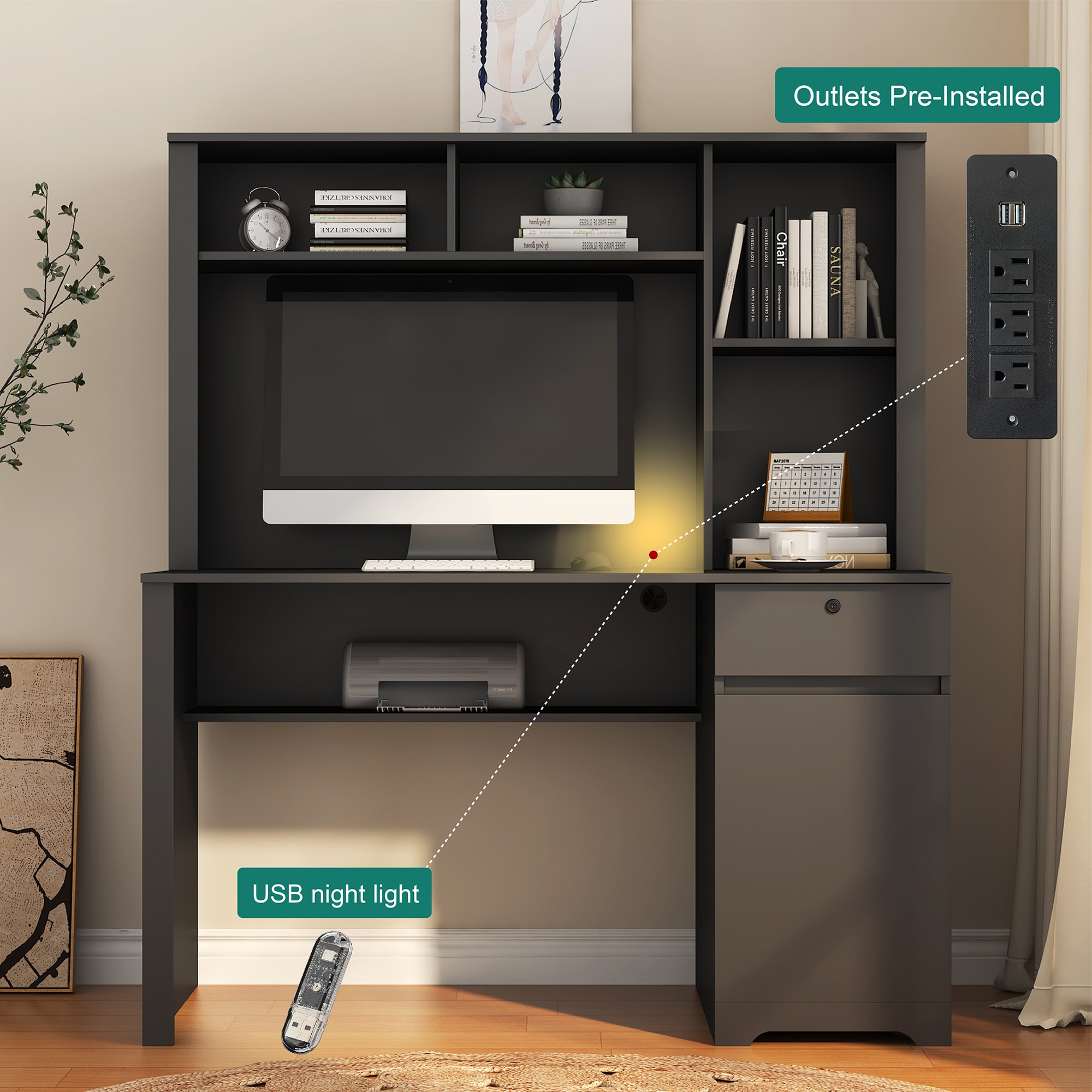 Beedesign DJYC-W1321S00043 Office-Tables - View #2