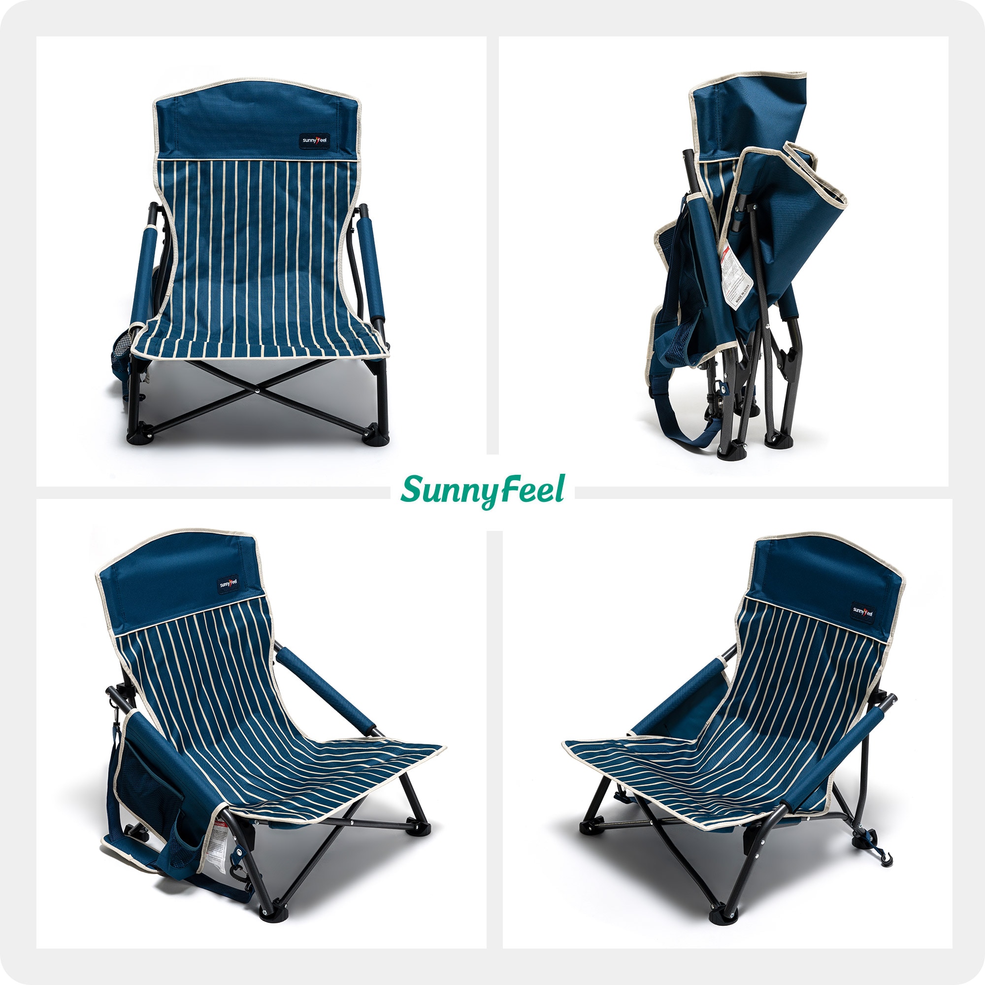 Clihome CL-CCAC2417GBU3 Beach-Camping-Chairs - View #6