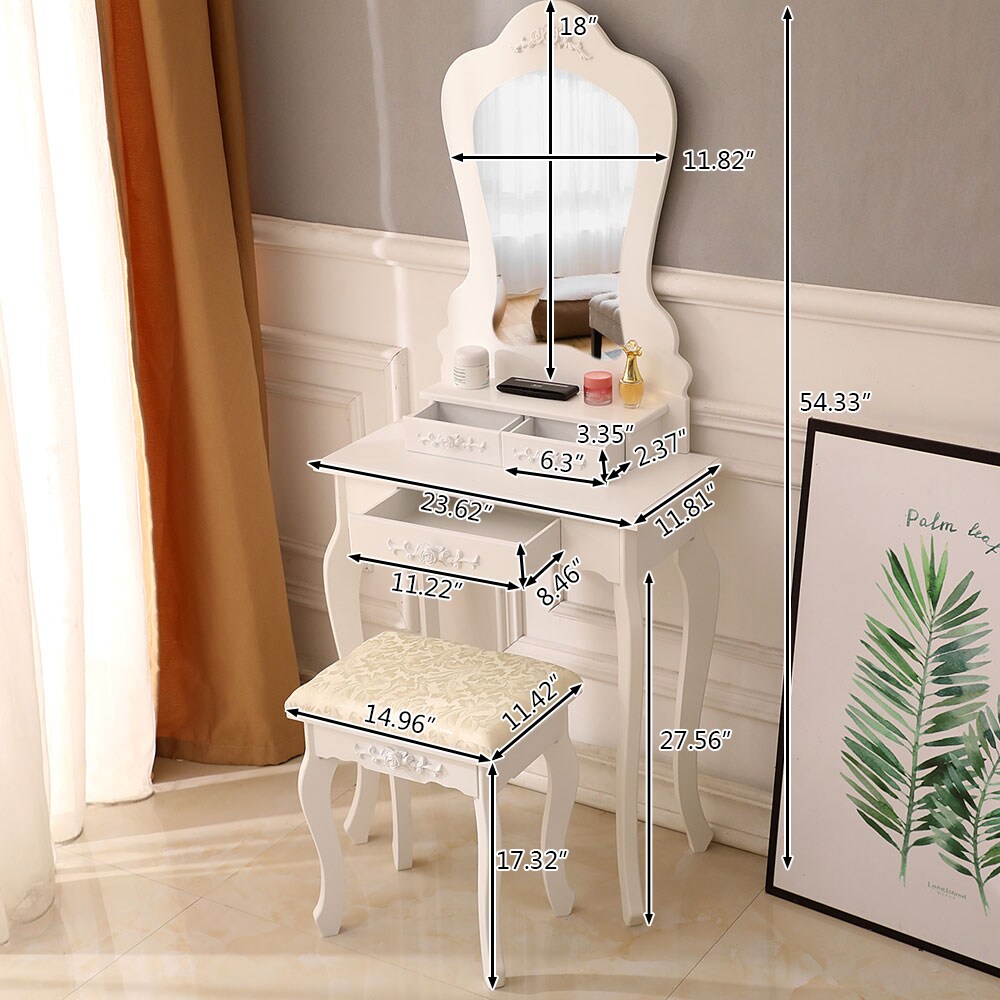 Winado 951236182025 Bedroom-Vanities - View #3