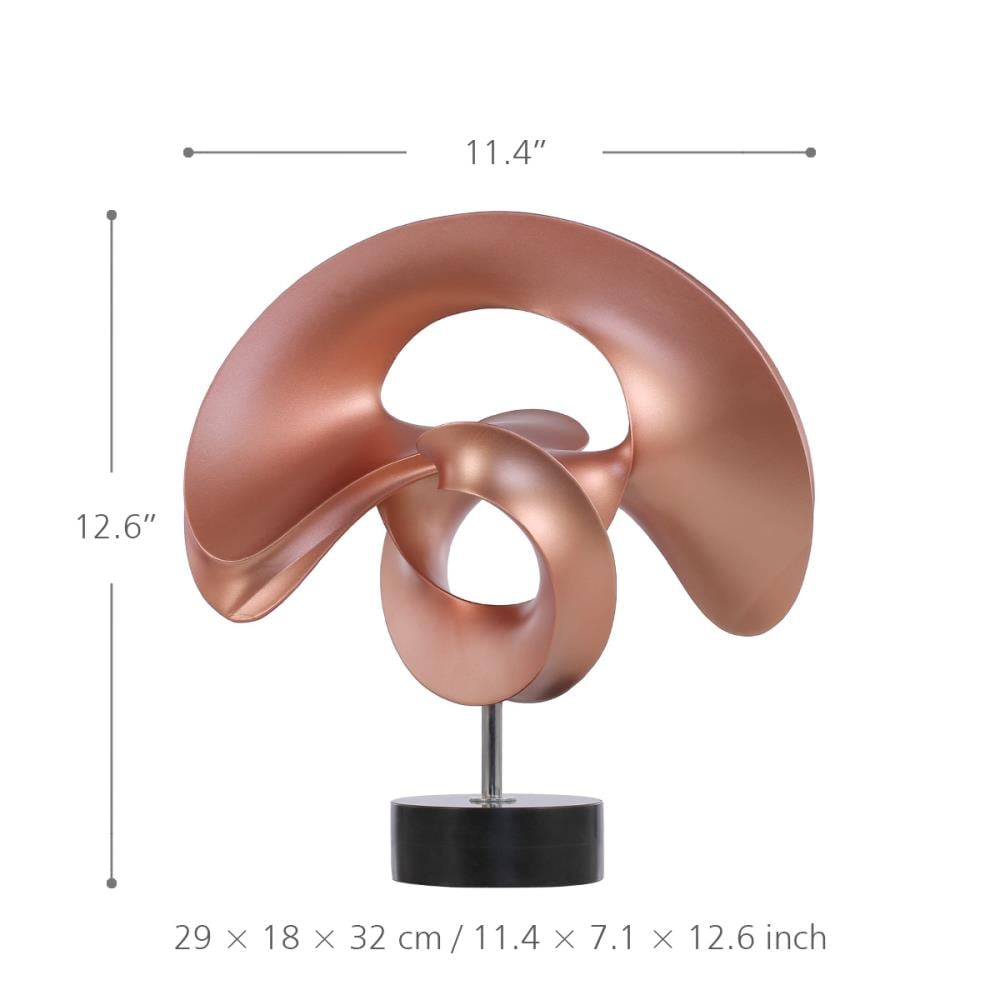 Amazing Rugs AO74S Gold Porcelain Modern Figurine