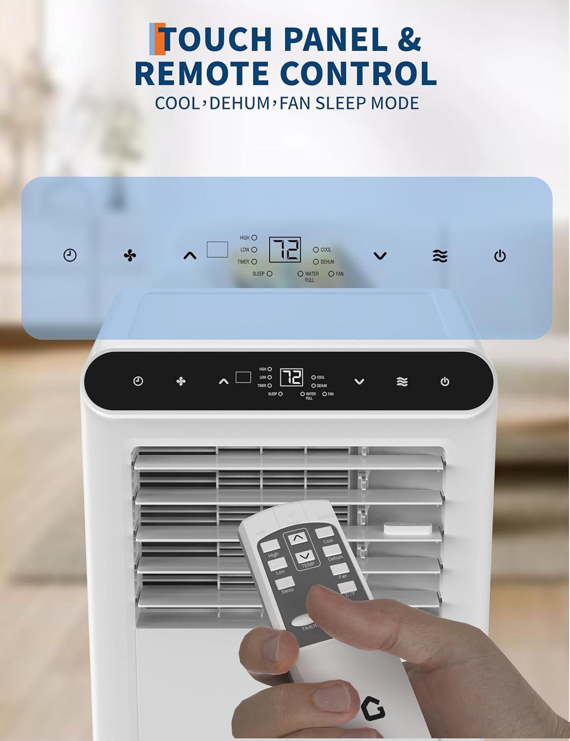 Qeetex LXLS-PHK-337DW8VN Portable-Air-Conditioners - View #3