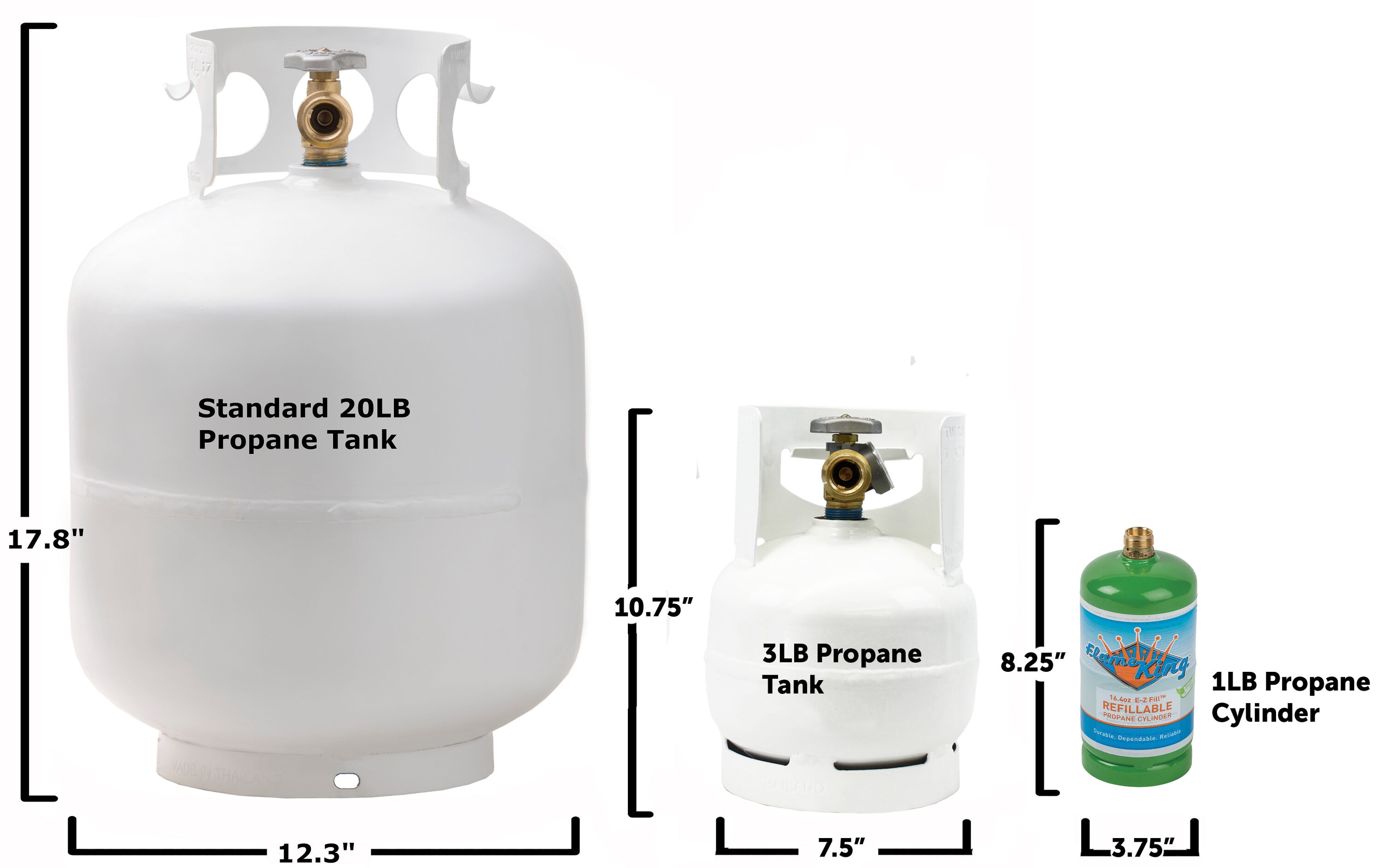 Stainless steel Propane Tanks & Accessories at