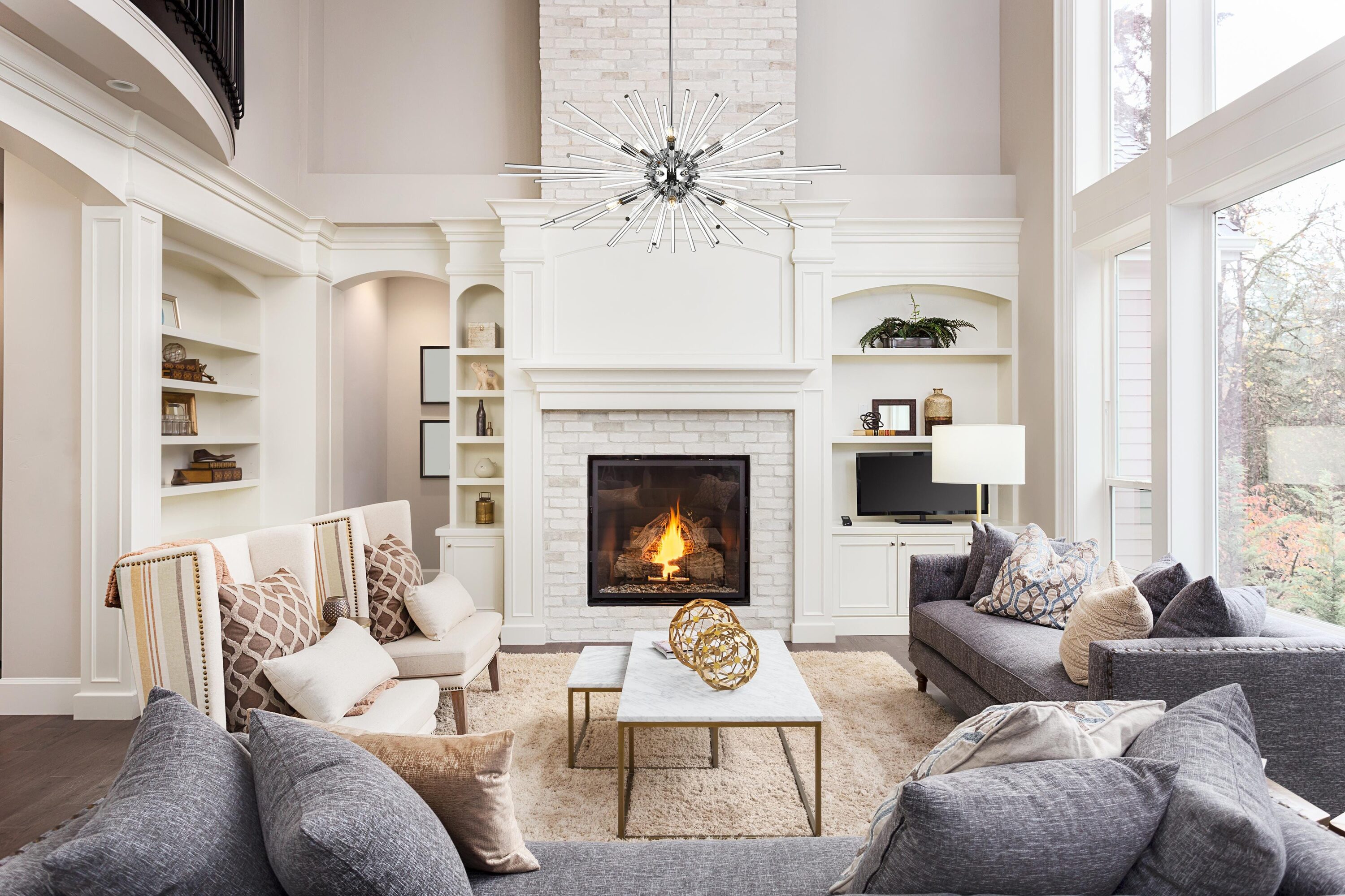 Elegant Decor HF7506D46C Pendant-Lights - View #8