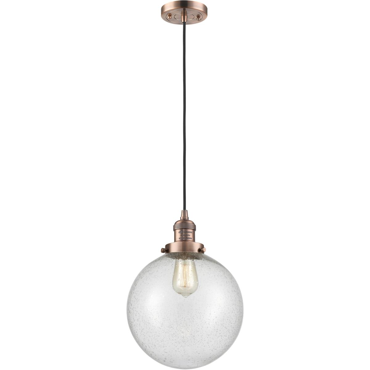 Innovations Lighting 1742457 201C-AC-G204-10 Franklin Restoration Beacon Mini Pendant