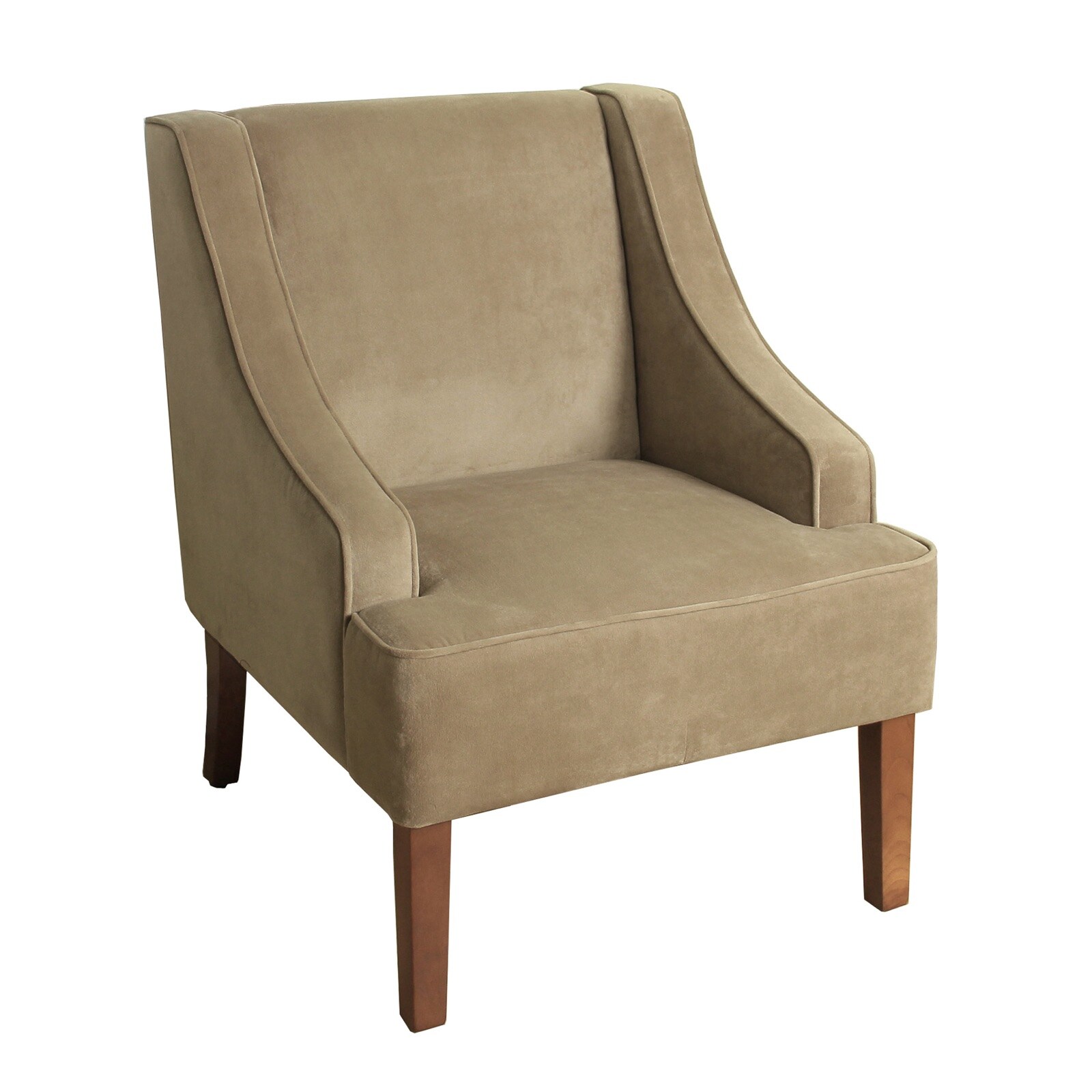 tan and brown accent chairs