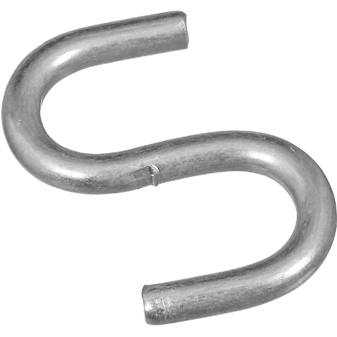 National Hardware 3/4 in Zinc-Plated Steel S-Hook #121533-7DB5