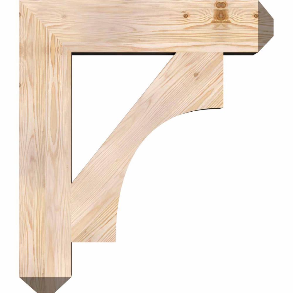 Ekena Millwork BKT06X28X32WTL04SDF Exterior-Brackets-Braces - View #3