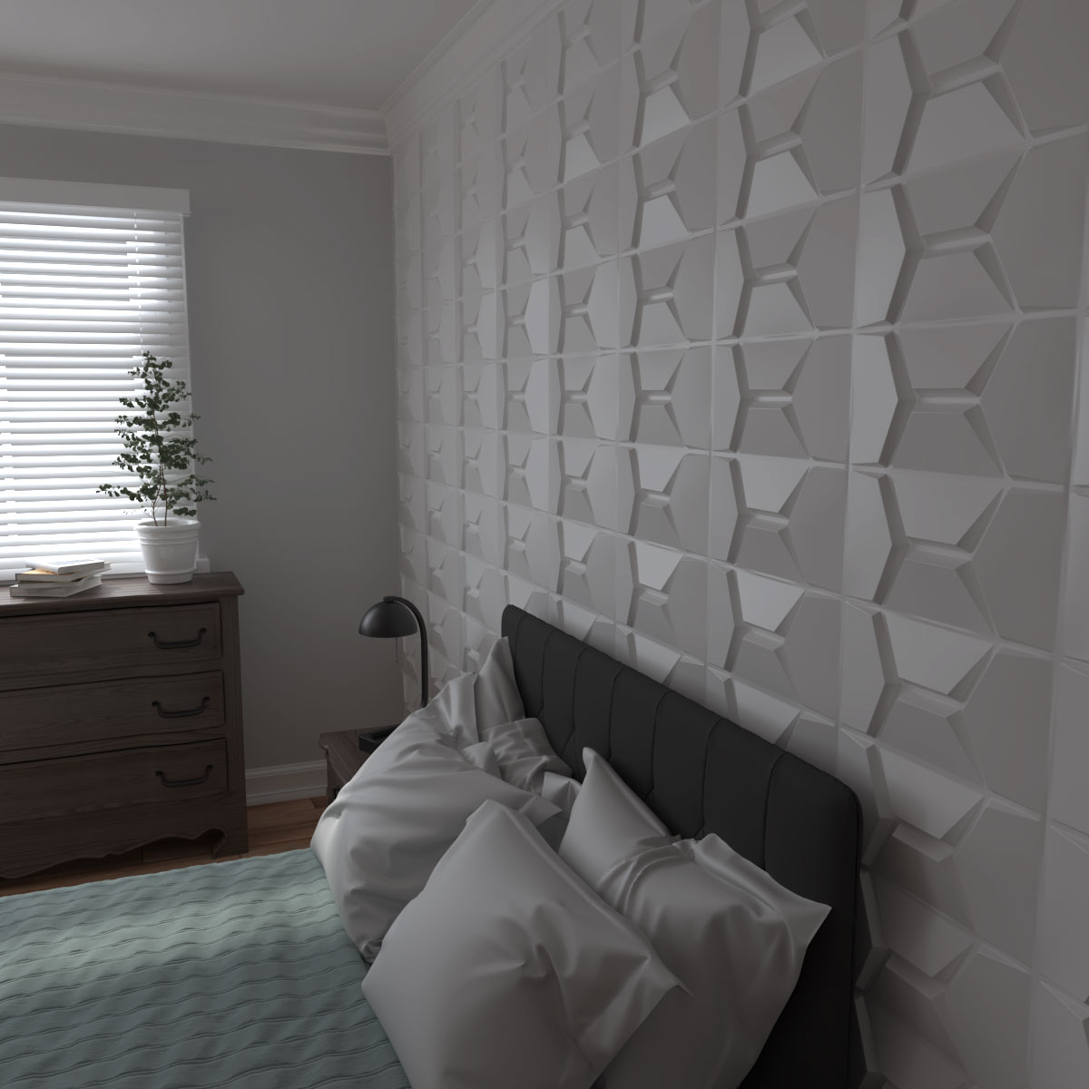 Ekena Millwork WP20X20CYWH-CASE-50 Wall-Panels - View #12