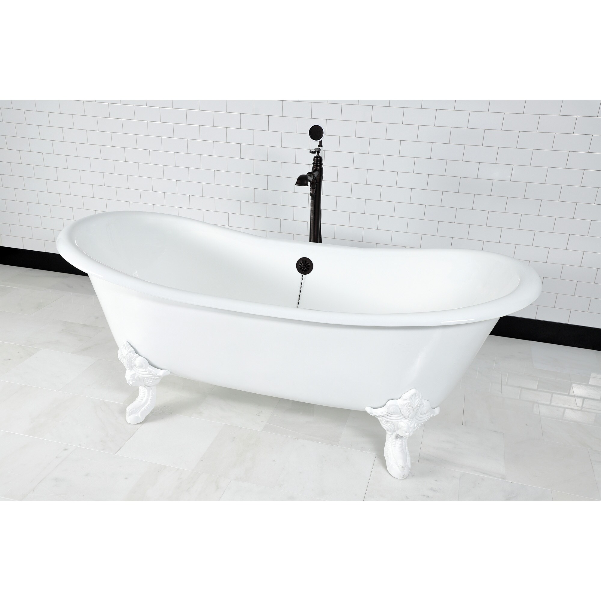 Kingston Brass WLVCTNDS7231NLW bathtubs - View #6