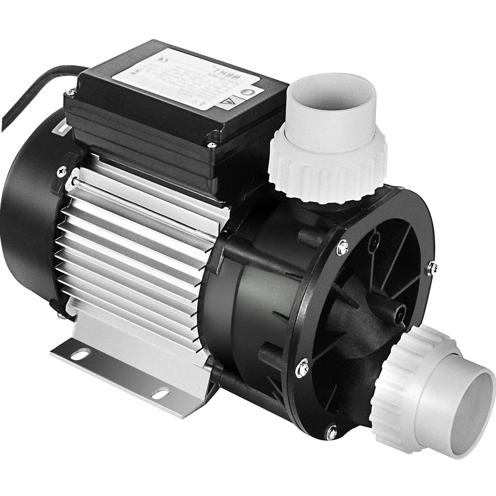VEVOR Swimming 1/2 HP 110V Hot Tub 0.37 Kw Water Circulation Spa Pump Above Ground Pool and Whirlpool Bath Black