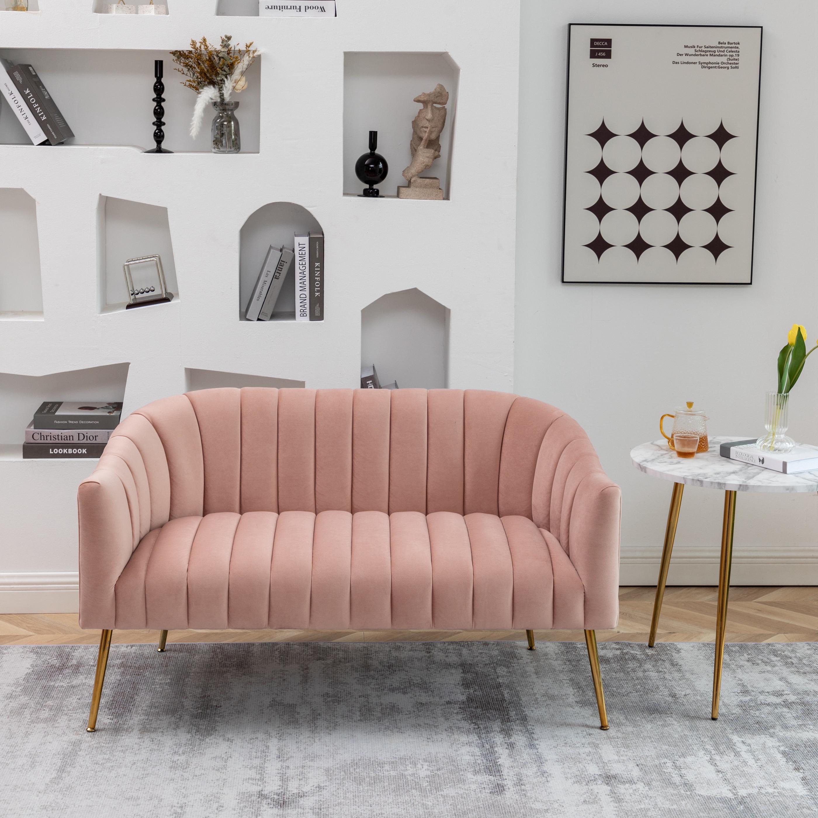SEYNAR XY541-PINK Sofas-Loveseats - View #3