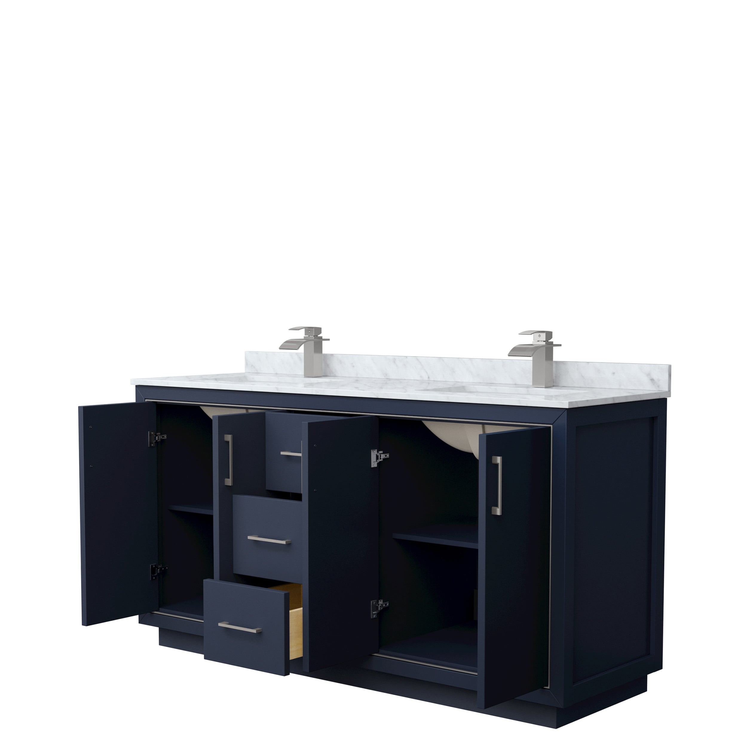 Wyndham Collection WCF111166DBNCMUNSMXX Bath-Vanity-Combo - View #2