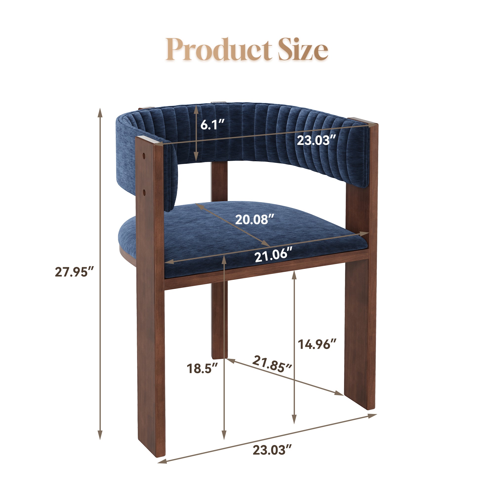 Boyel Living BLWCWS6198-BL Dining-Chairs - View #2