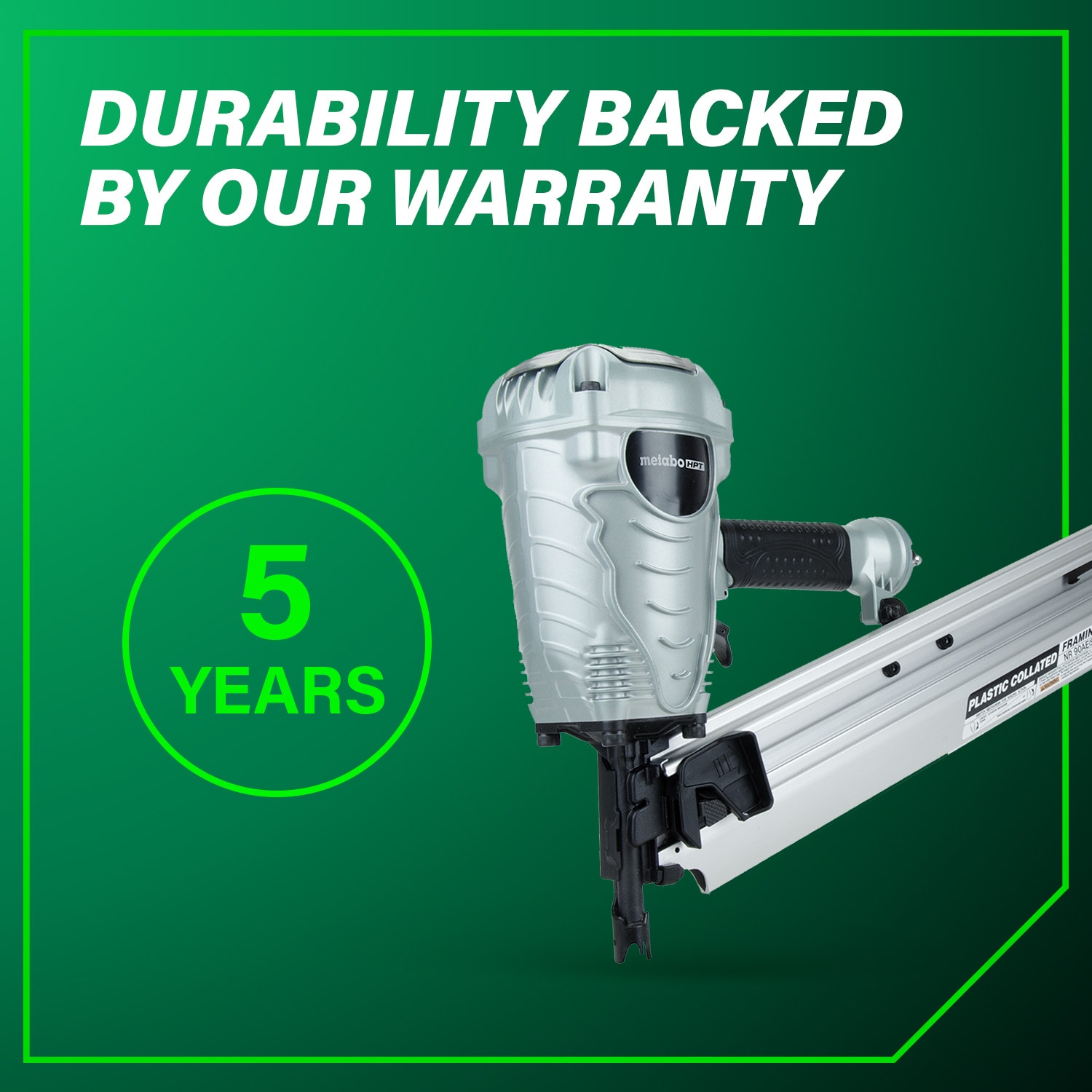 Metabo HPT NR90AES1M Cordless-Nailer - View #18