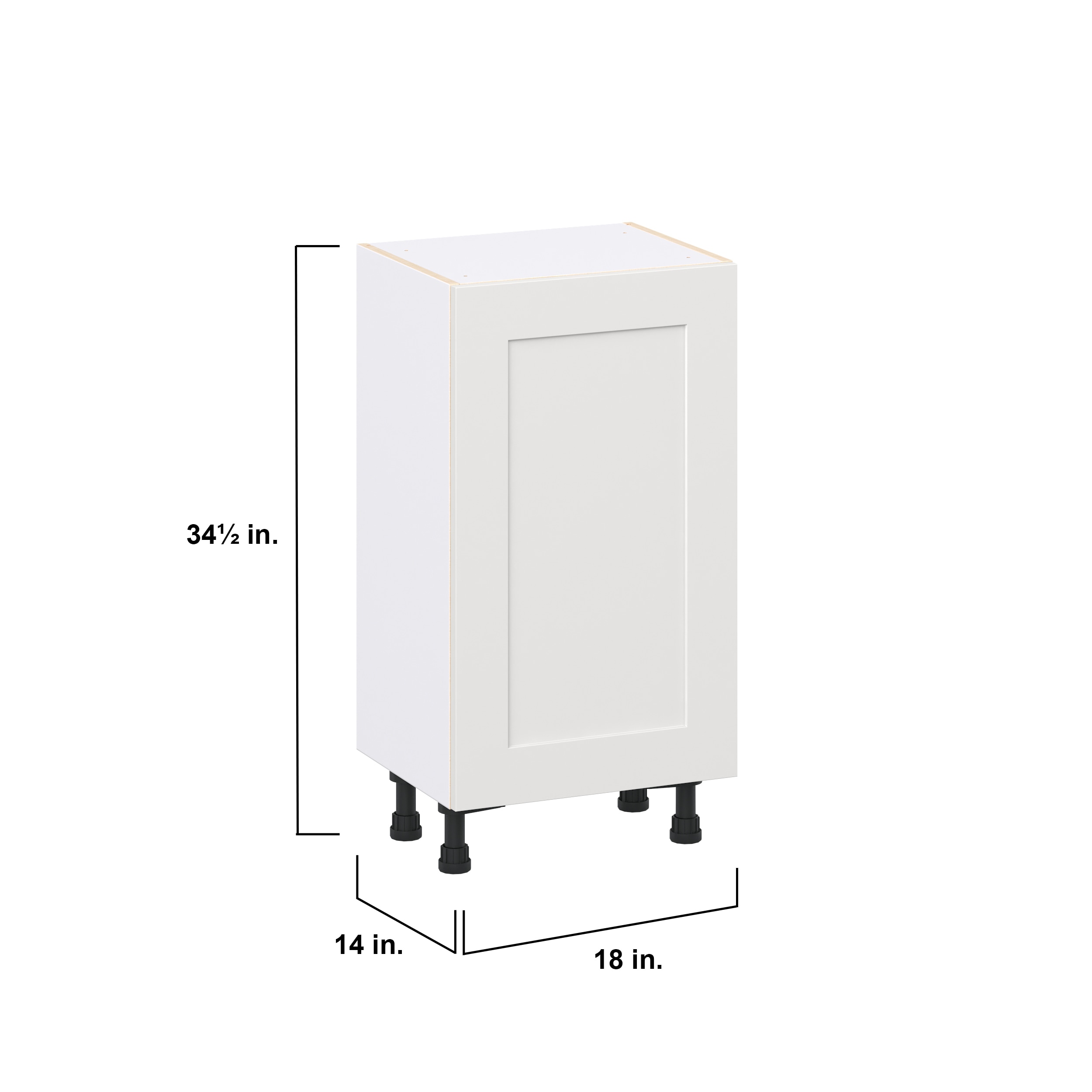Hugo&Borg DSB1814FHI3(L/R)-JO Cabinets-Kitchen - View #4