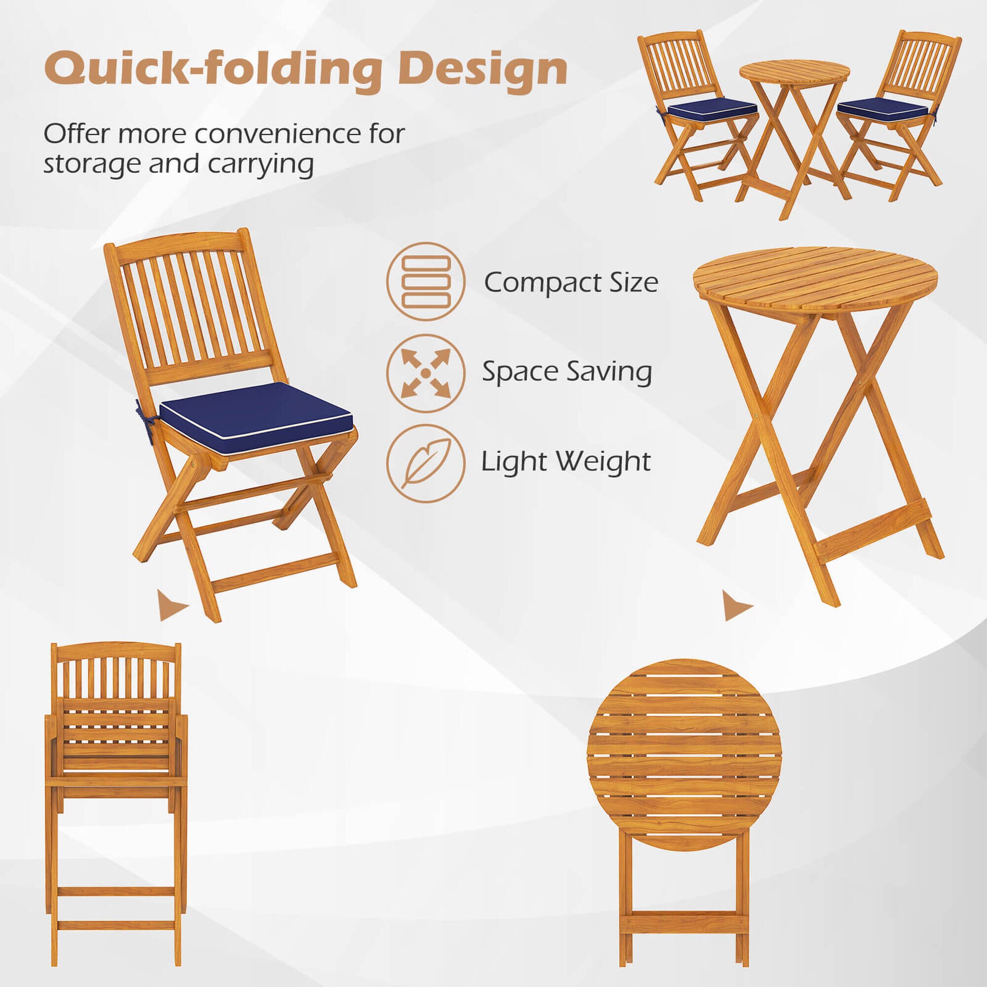 Costway HCST05336 Patio-Conversation-Sets - View #8