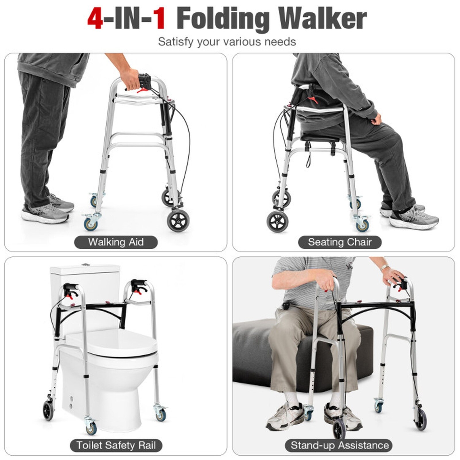 SUGIFT LW047SUGHY230 Walkers-Wheelchairs-Rollators - View #6