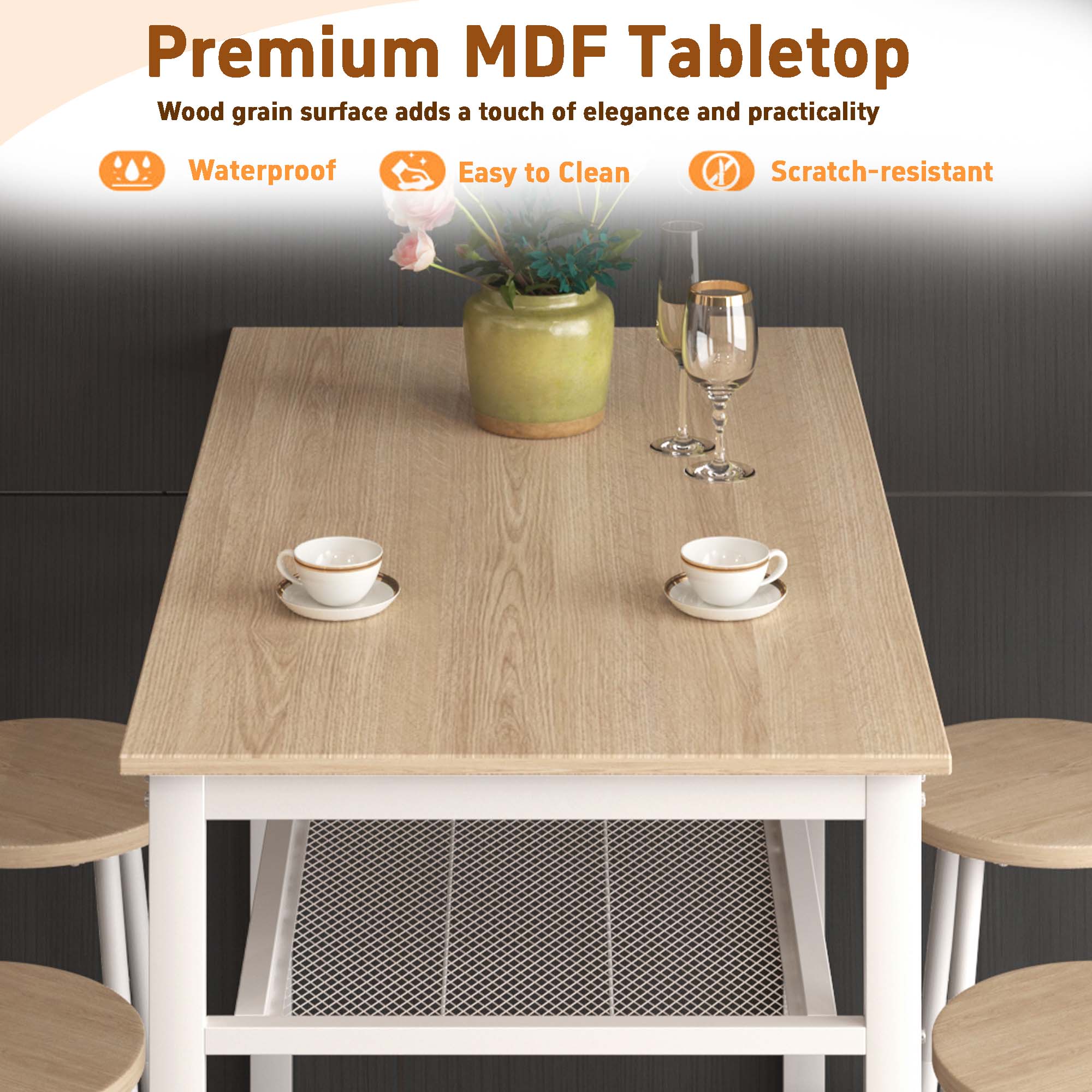 Sunrinx MG66-9-SN Dining-Sets - View #2