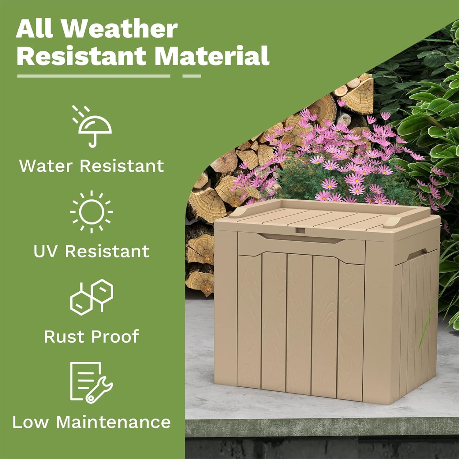 Patiowell WES-PSB22-0063-WCF Deck-Boxes - View #2