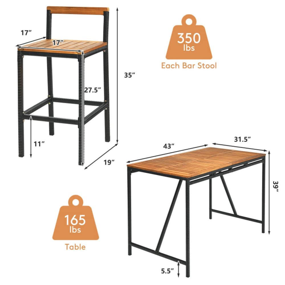 BABOOM BOM-10976MS-CO Patio-Dining-Sets - View #3