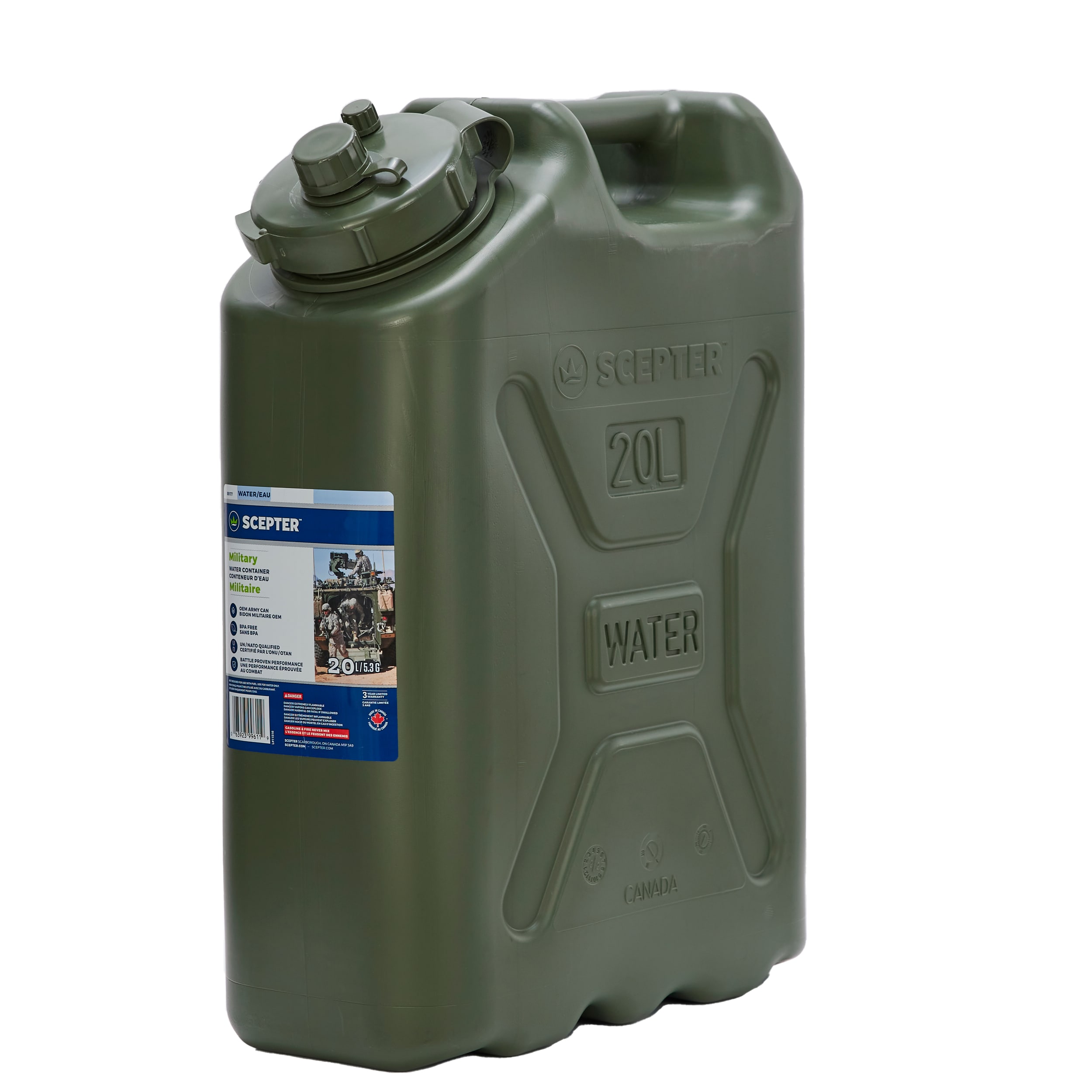 SHINETRIP 10L Water Storage Barrel Jug with Faucet Water Container (BPA Free,  No FDA Certificate) - Army Green Wholesale