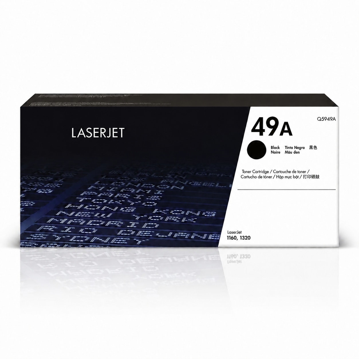 Etokfoks  49A Q5949A black toner cartridge with 2 500 page yield for LaserJet 1160 1320 1320n 1320nw 1320t and 1320tn printers