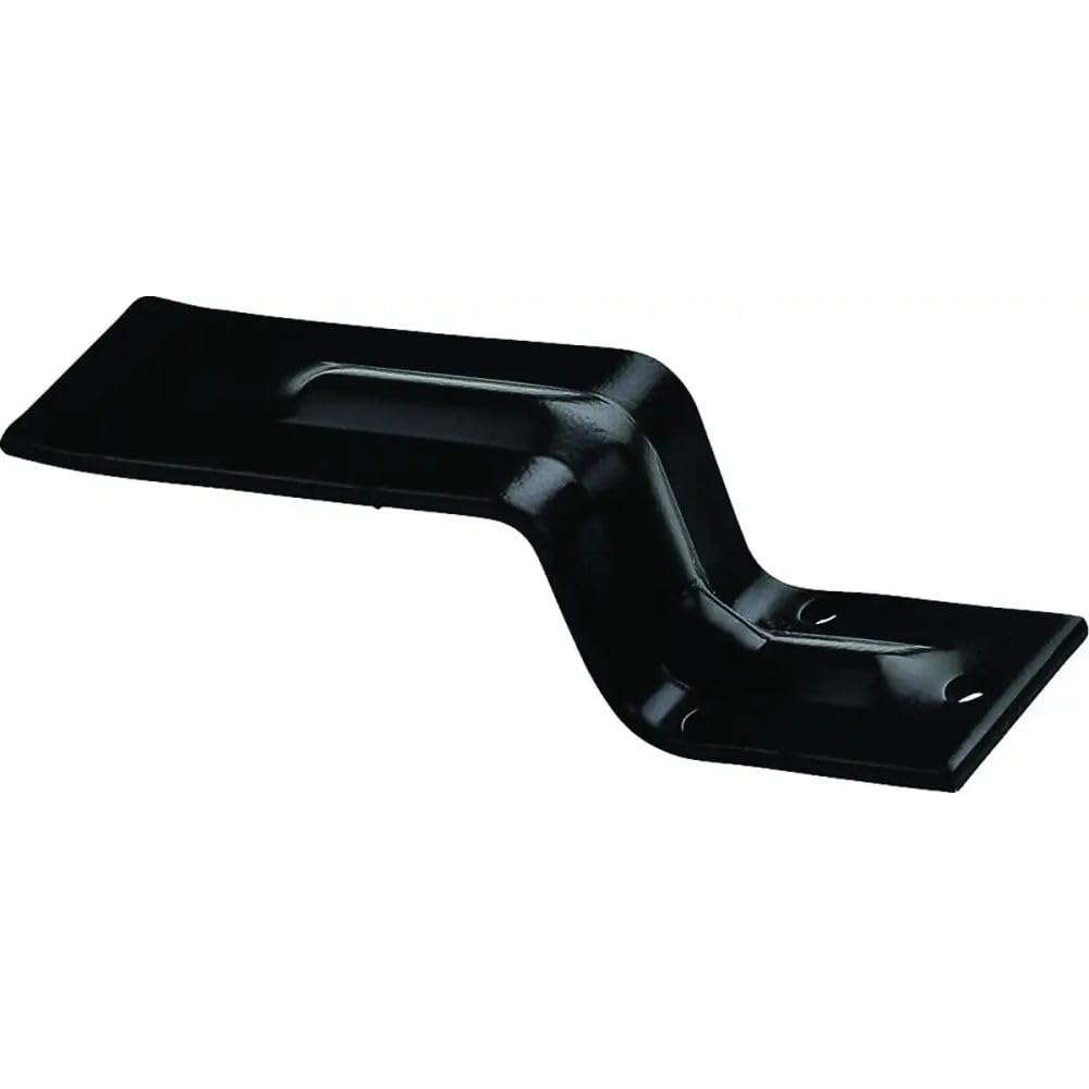 National Hardware N351-503 Open Bar Holder 6.25 x 1.50 in Black #N351503-1528