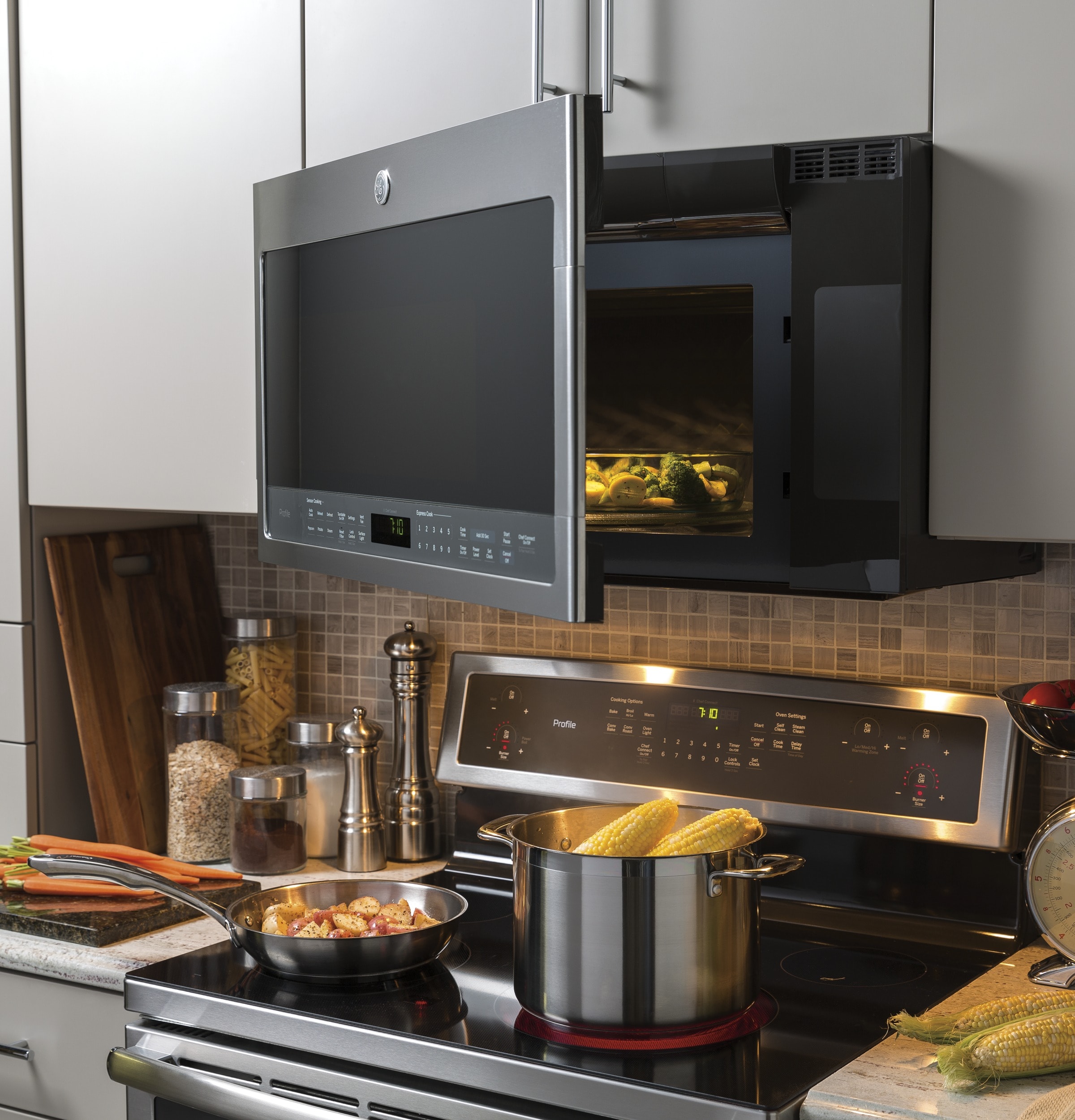 GE® 1.6 Cu. Ft. Over-the-Range Microwave Oven