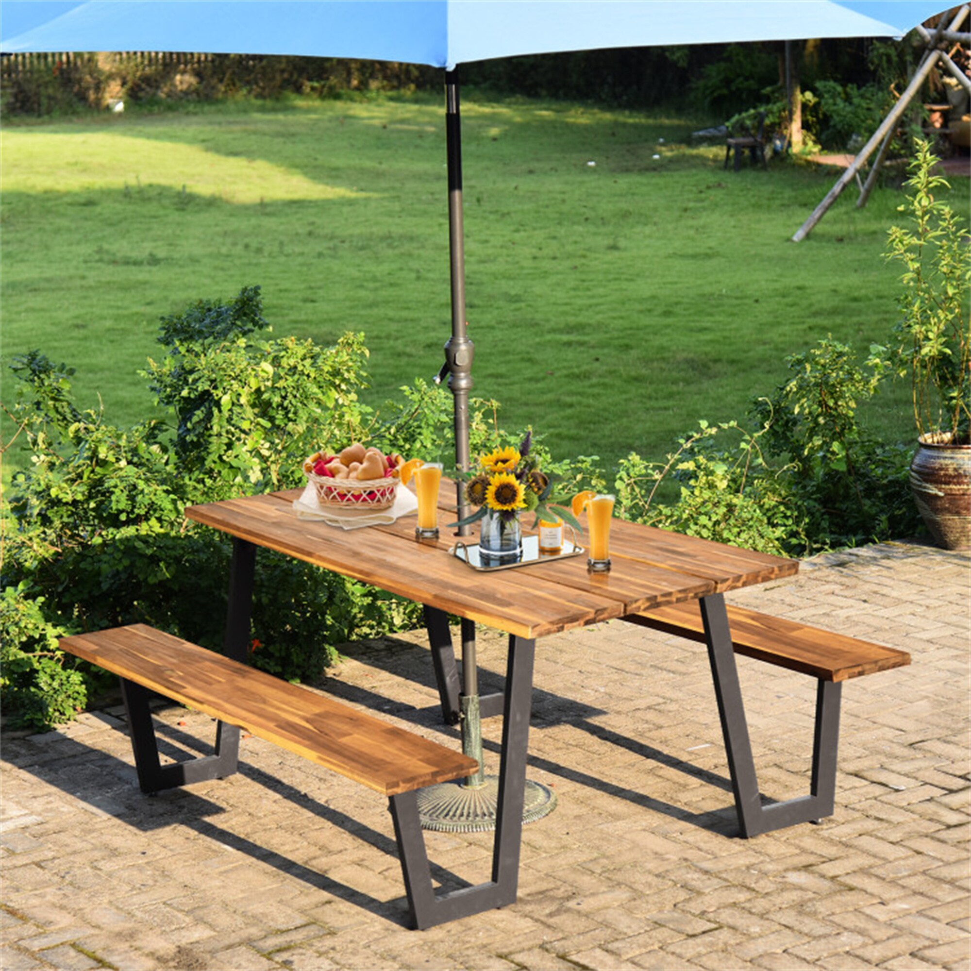 BABOOM BOM-2143WH+-CO Picnic-Tables - View #4