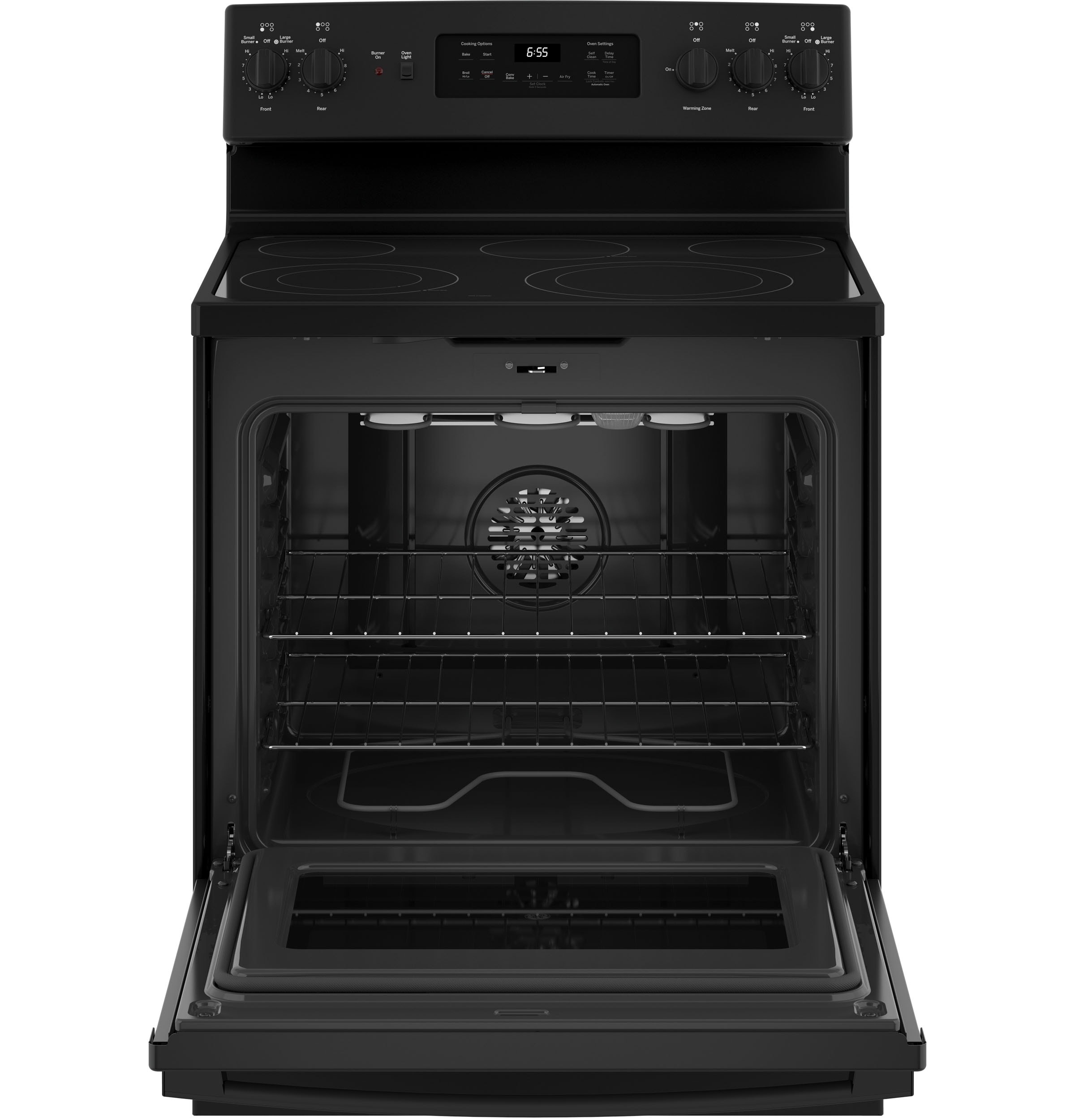 GE JB655DKBB Freestanding-Electric-Ranges - View #3