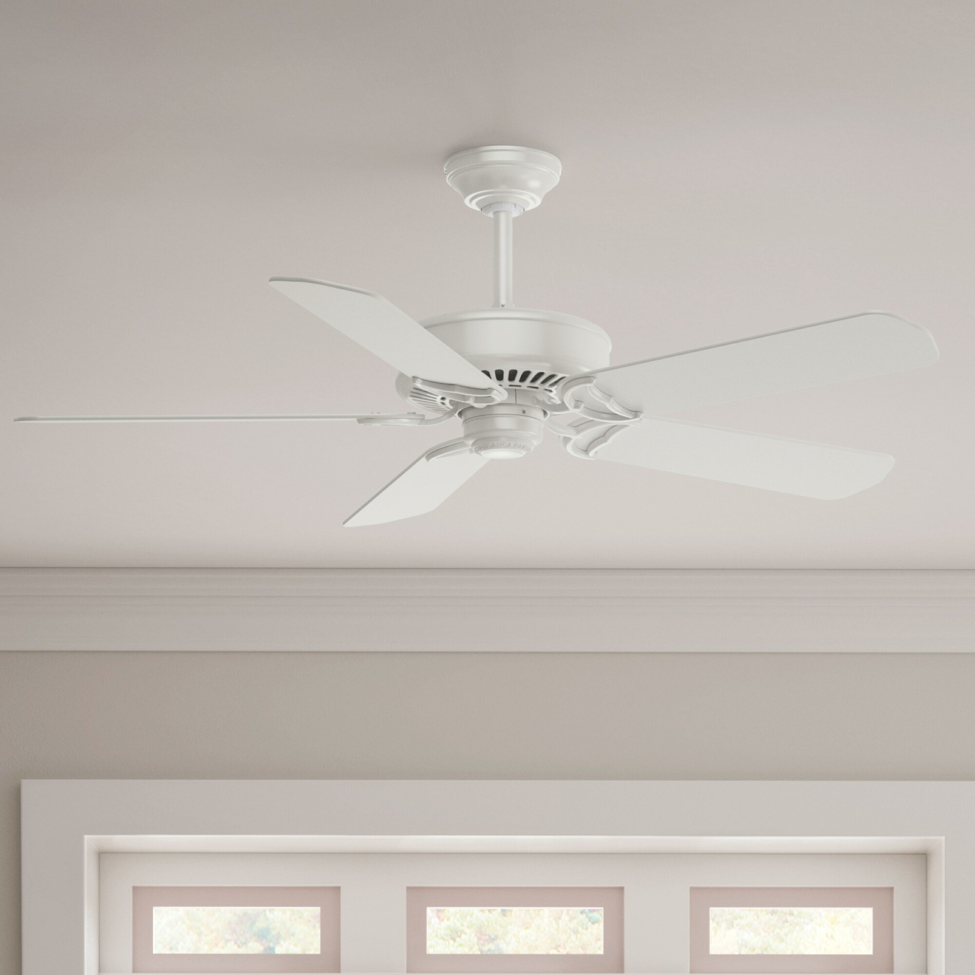 Casablanca Charthouse 54 inch Ceiling Fan in Onyx Bengal with 5 Curacao Plastic Blade - 55073